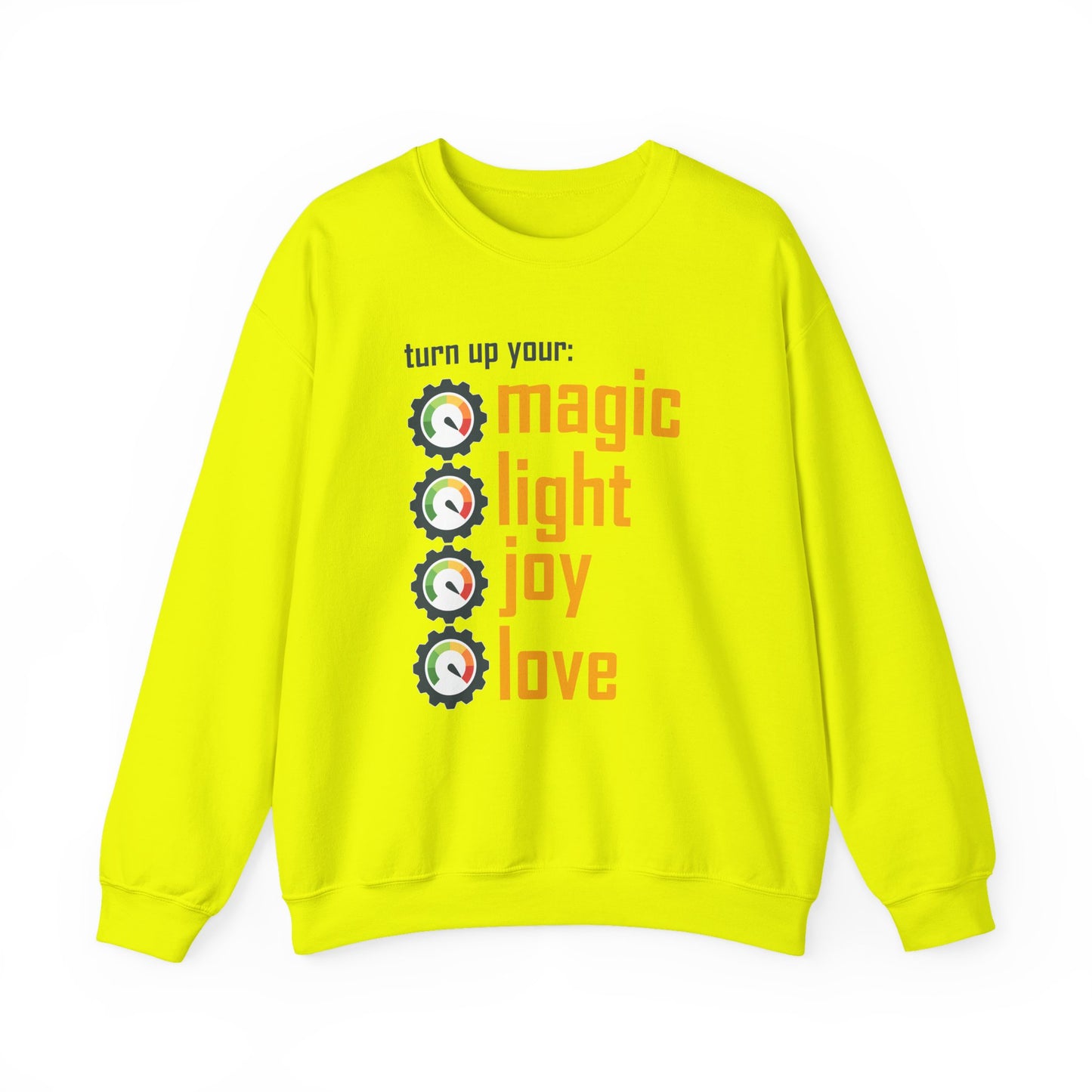 🎚️Turn Up Your Light - A Soulful Volume of You - Crewneck Sweatshirt