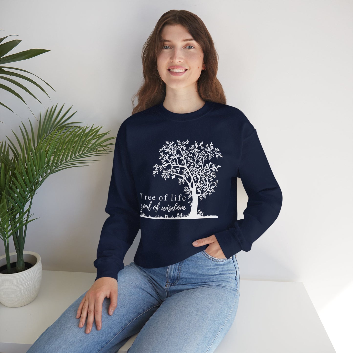 🌳Tree of Life 🌿 - Soul of Wisdom Crewneck Sweatshirt