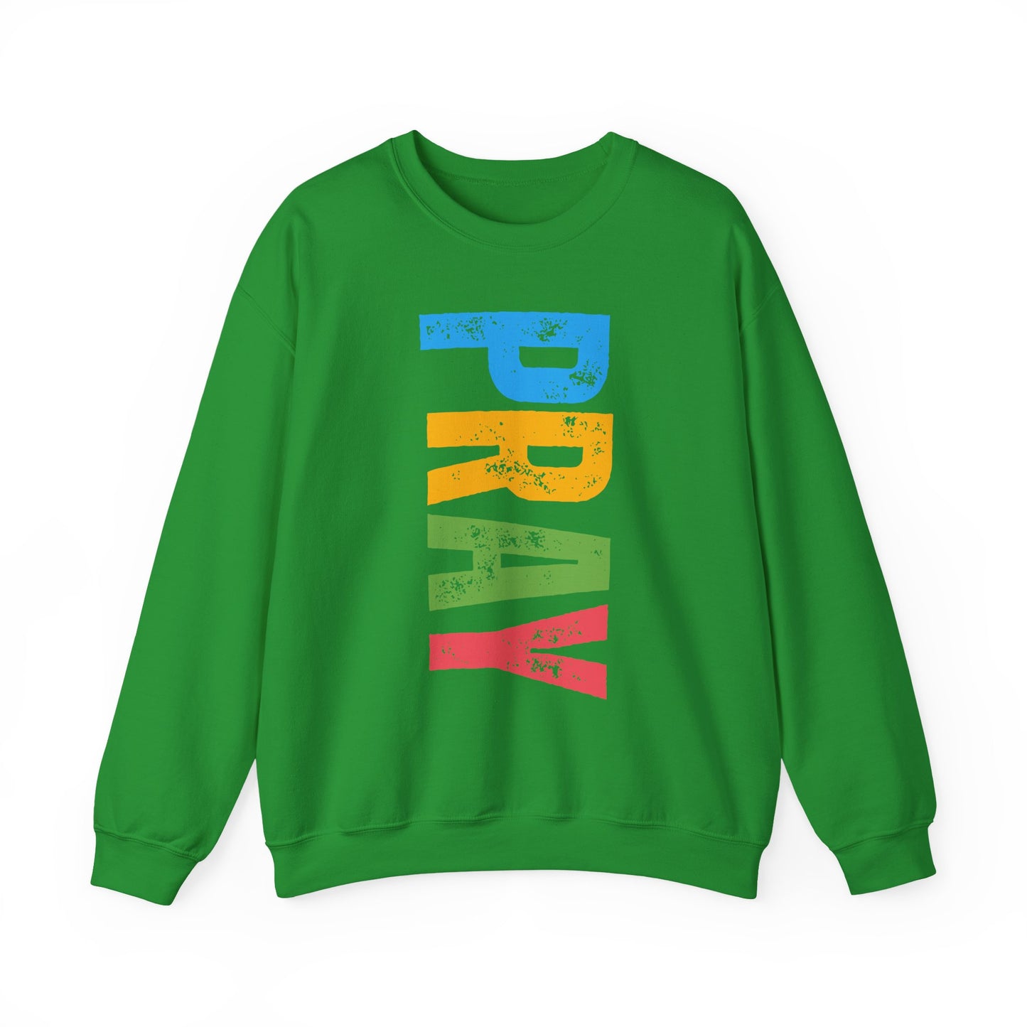 🌈Bold in Faith - PRAY Crewneck Sweatshirt