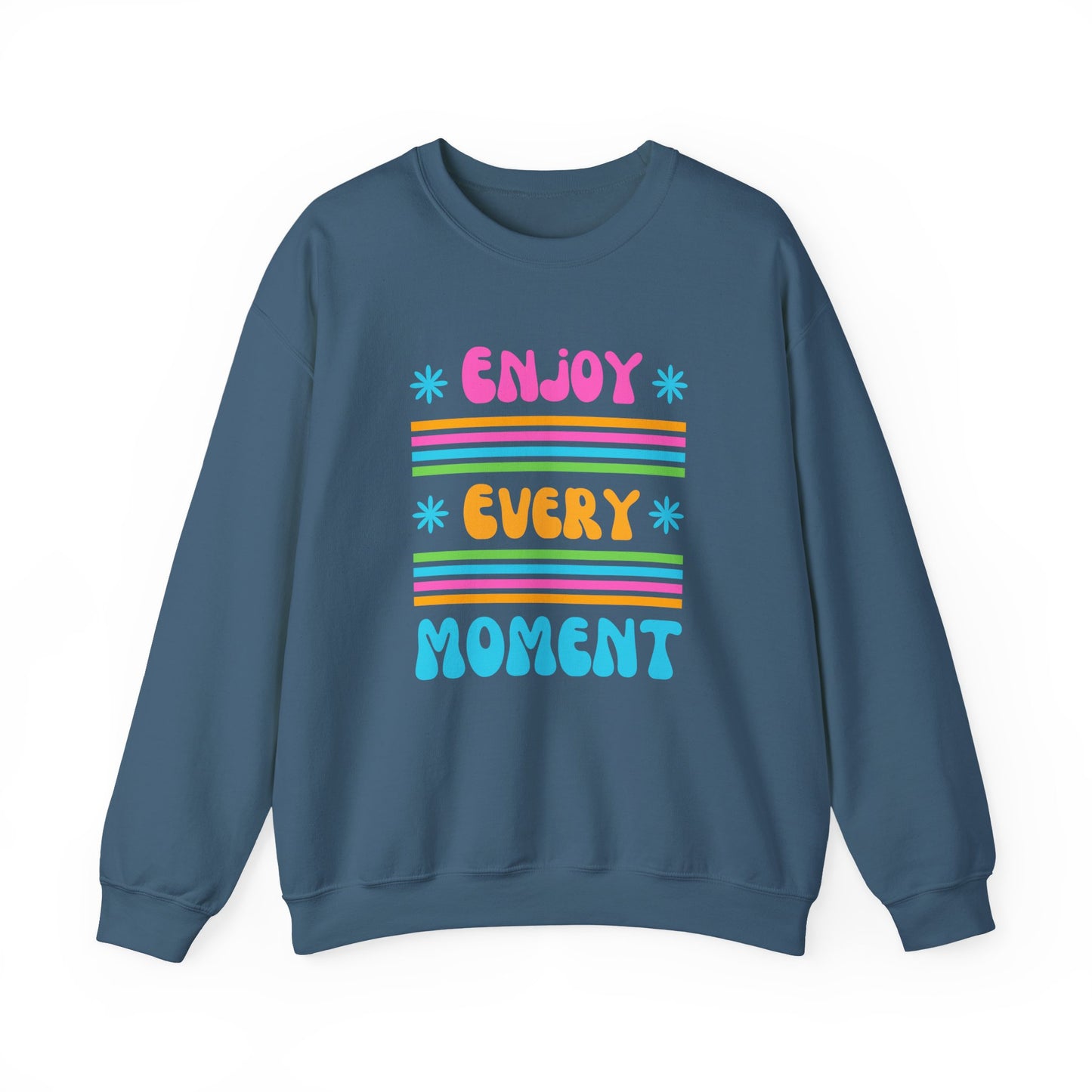 🌞Joy in Color - Every Moment is a Miracle Crewneck Sweatshirt