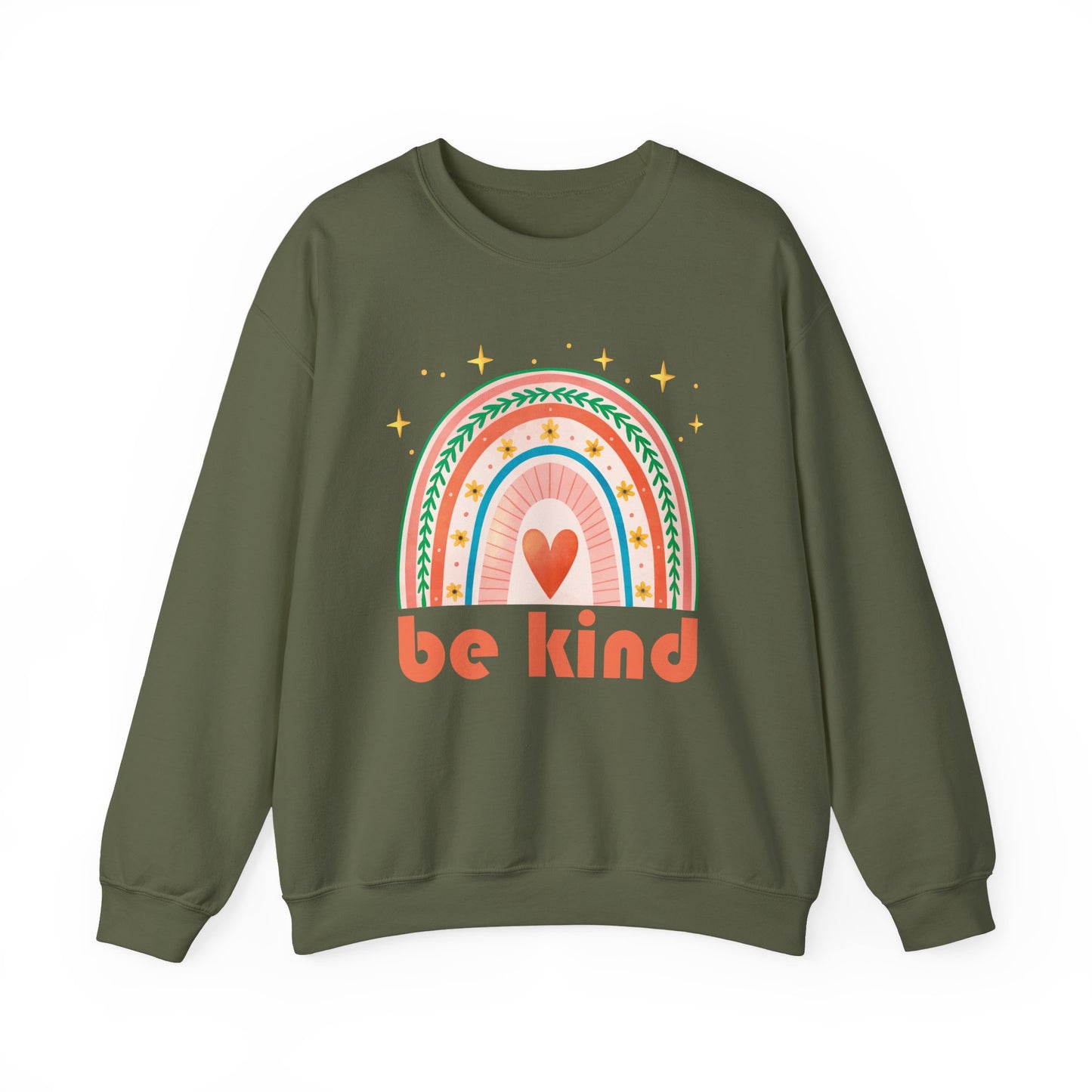 ๐Be Kind - Wear the Rainbow Within - Crewneck Sweatshirt