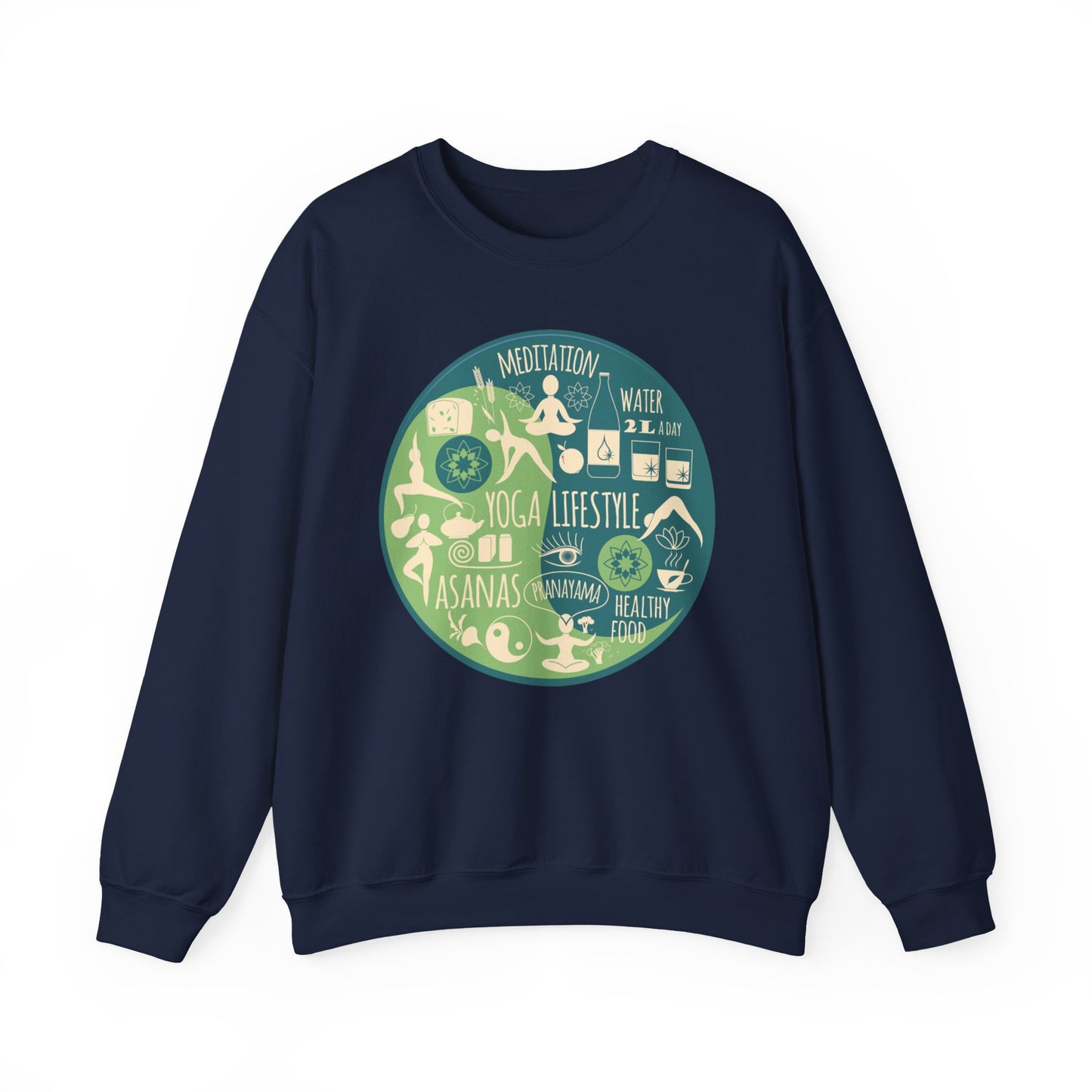 🌀Align Within - Live the Yoga Way Crewneck Sweatshirt