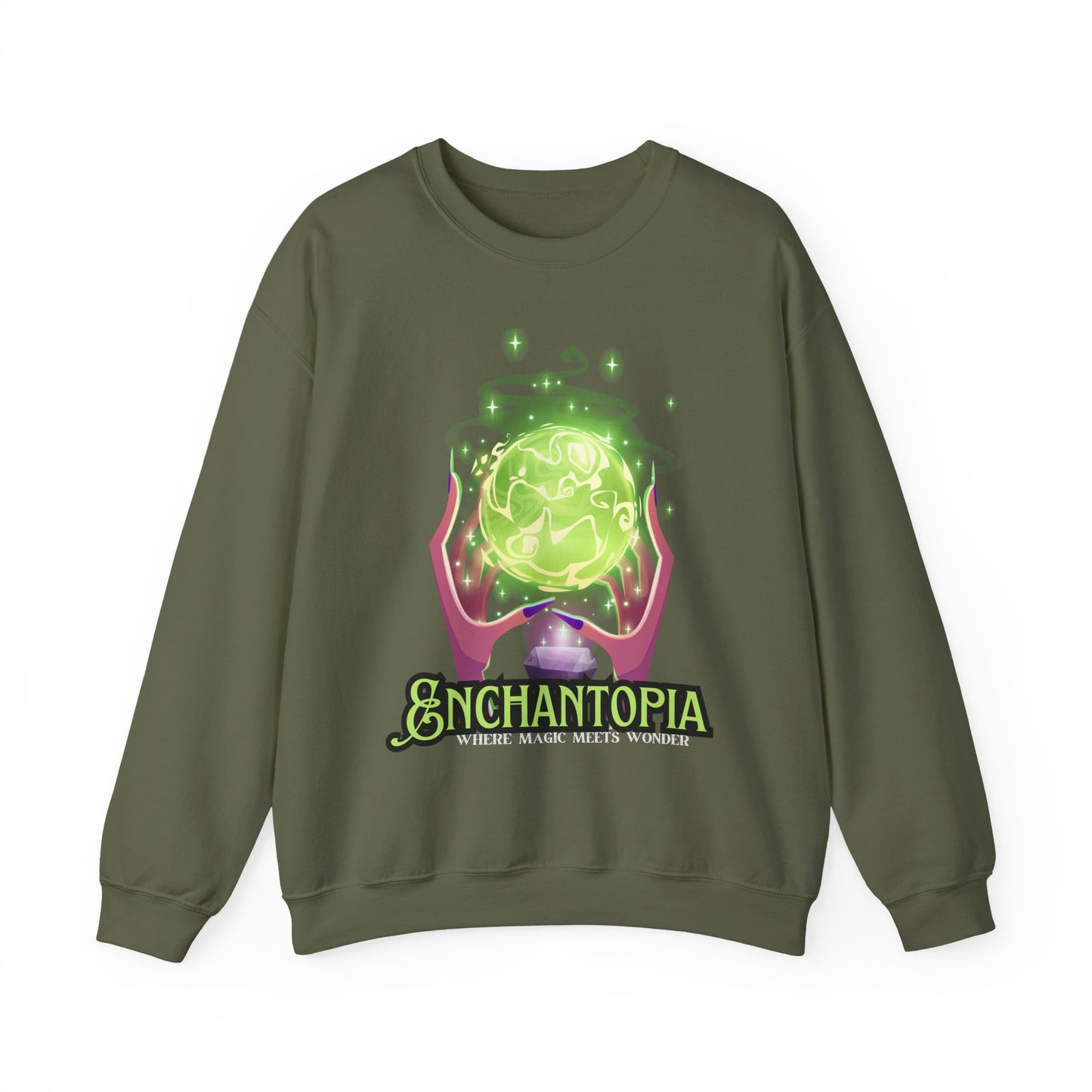 🔮Enchantopia - Where Magic Meets Wonder Crewneck Sweatshirt