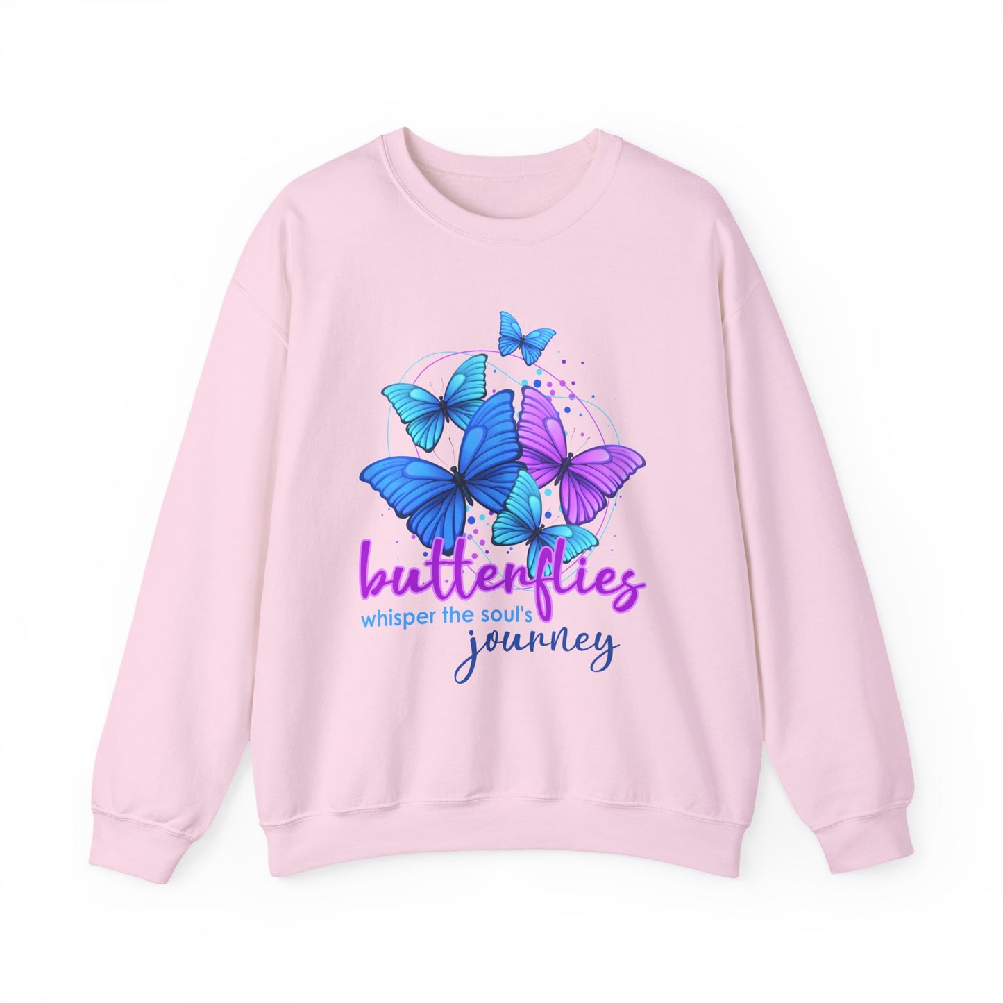 🦋Butterfly Whispers - The Soul’s Journey Crewneck Sweatshirt