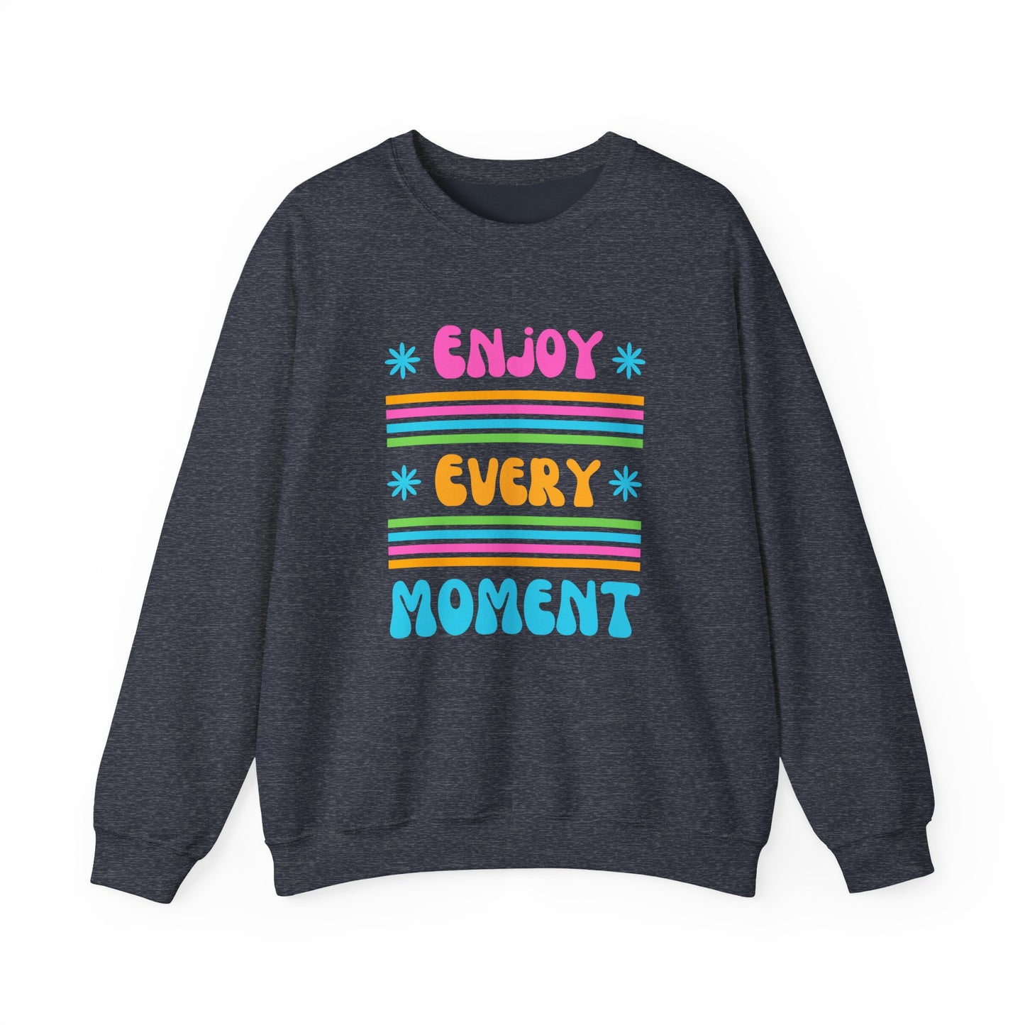 🌞Joy in Color - Every Moment is a Miracle Crewneck Sweatshirt