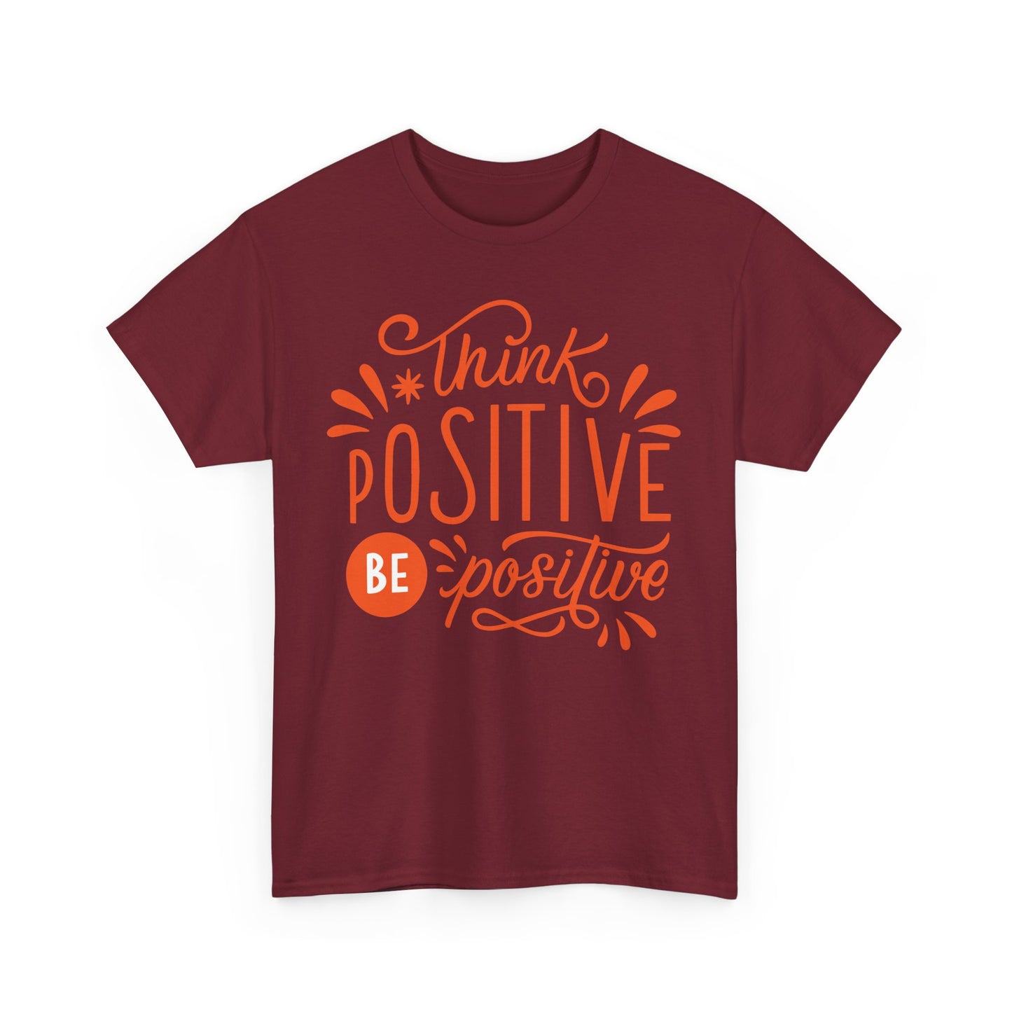 Radiant Mindset Heavy Cotton Tee - Where Thoughts Bloom Into Light