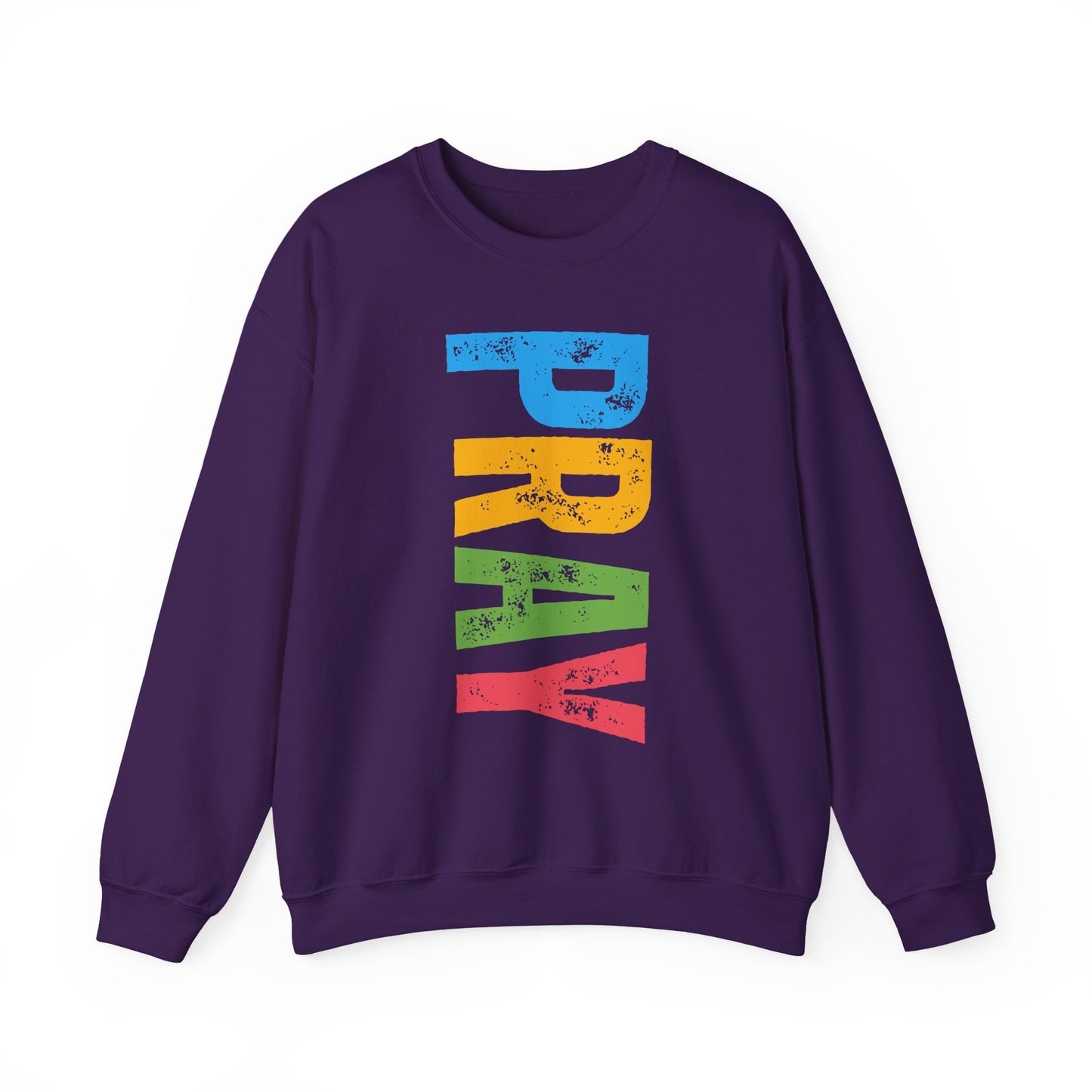 🌈Bold in Faith - PRAY Crewneck Sweatshirt