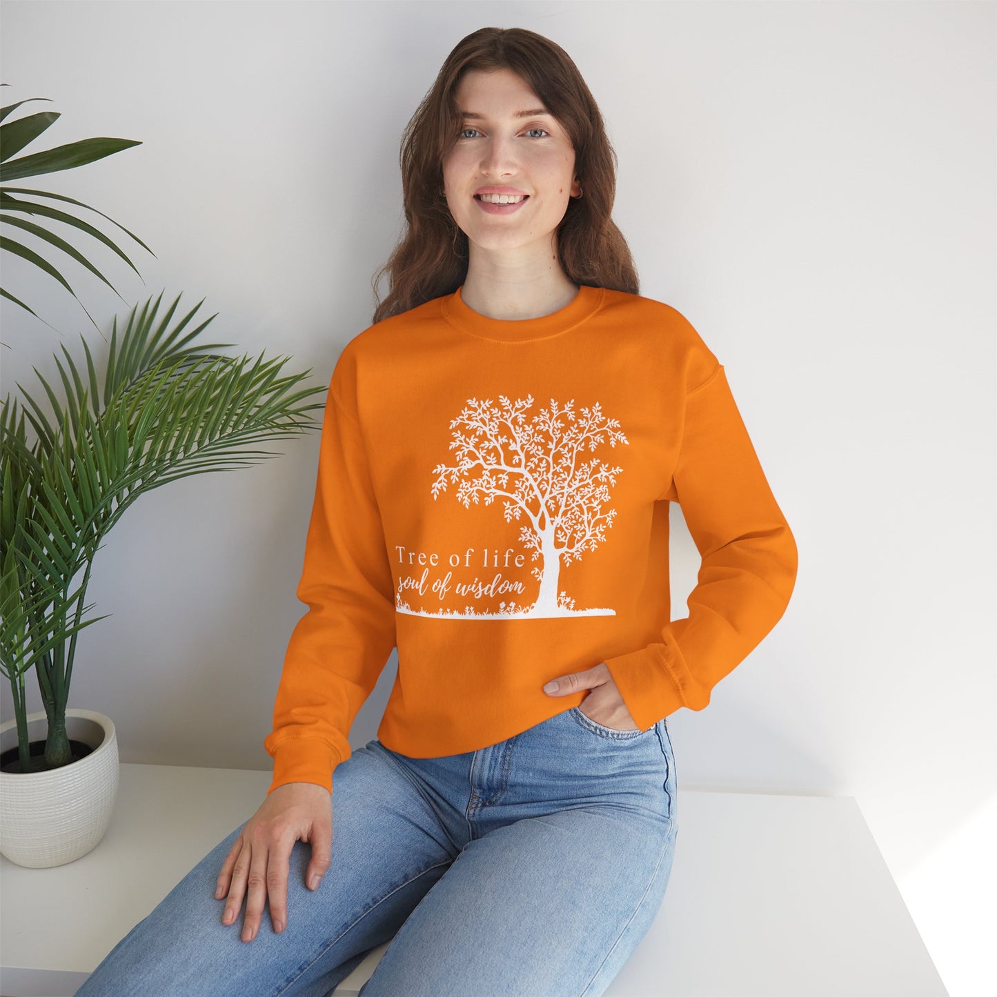 🌳Tree of Life 🌿 - Soul of Wisdom Crewneck Sweatshirt