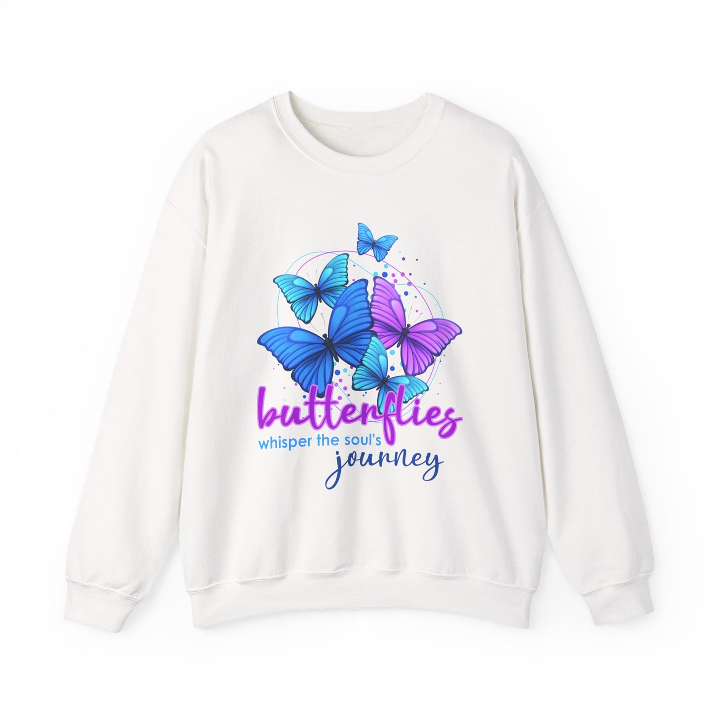 🦋Butterfly Whispers - The Soul’s Journey Crewneck Sweatshirt