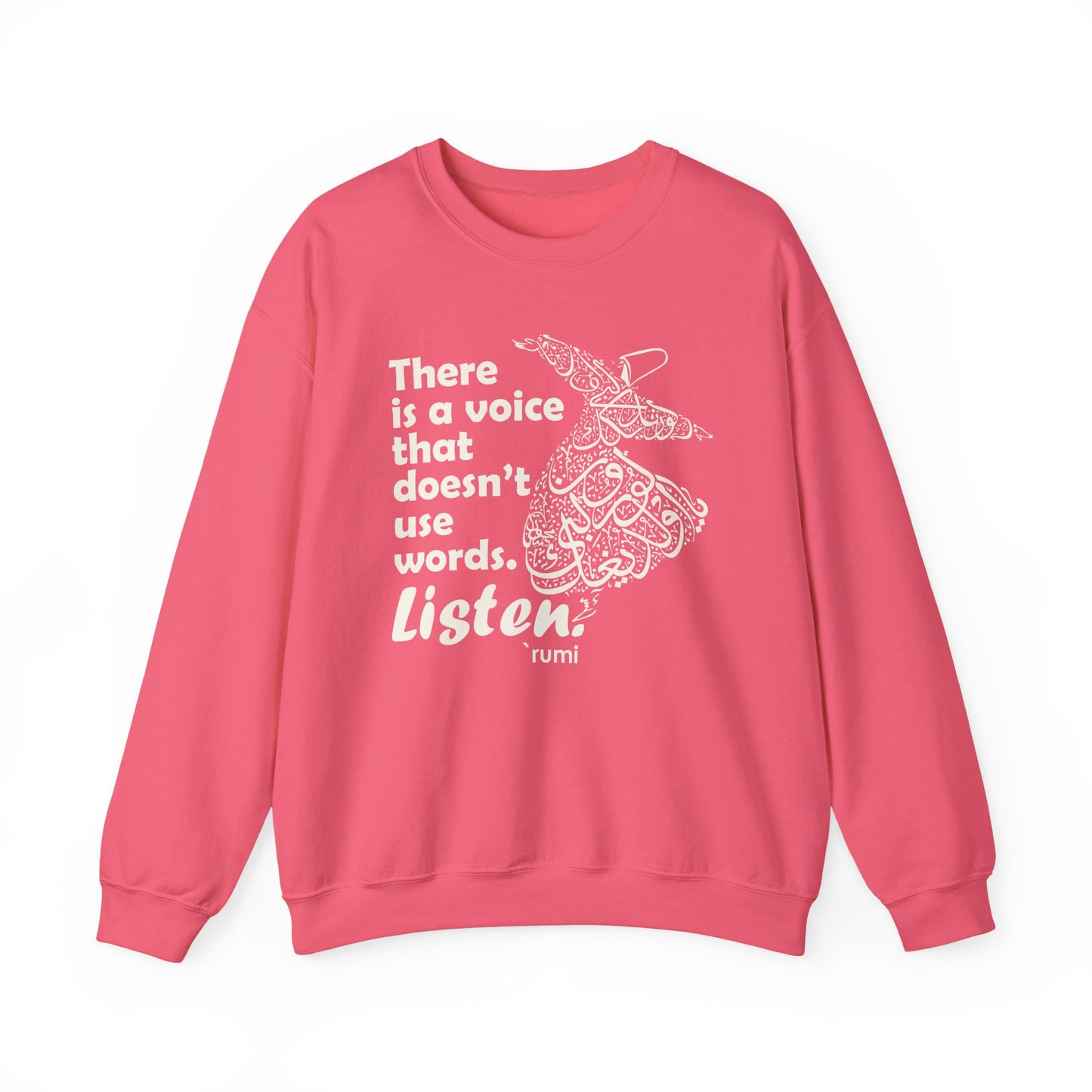 🎶The Voice Within - Rumi Crewneck Sweatshirt