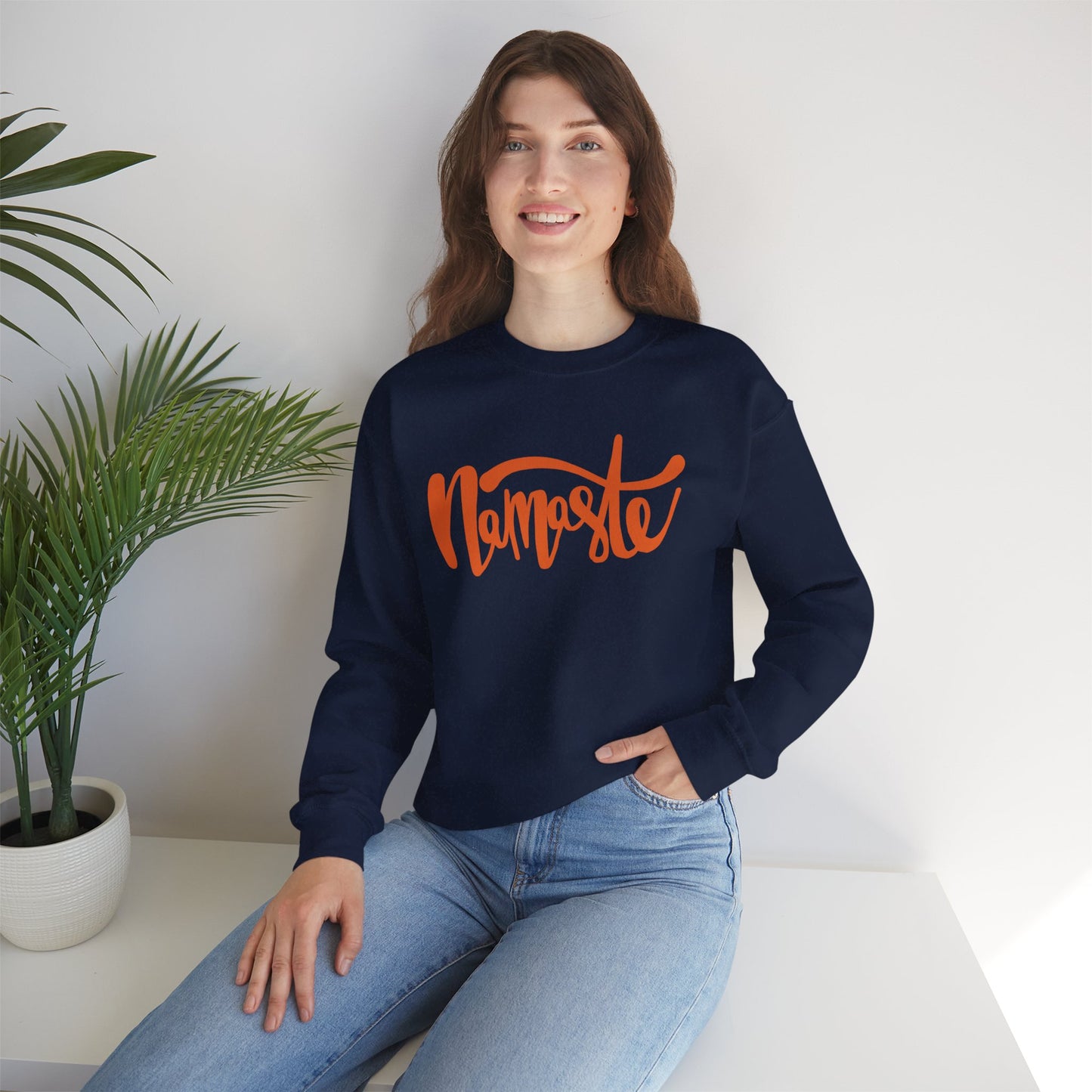 🕉️Namaste - The Light in Me Honors the Light in You Crewneck Sweatshirt