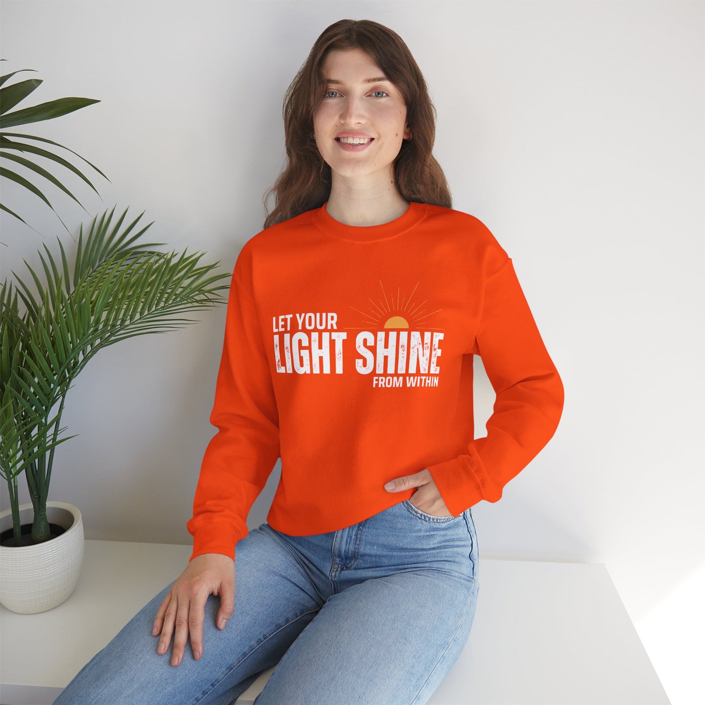 🌞Let Your Light Shine From Within - Radiance Crewneck Sweatshirt