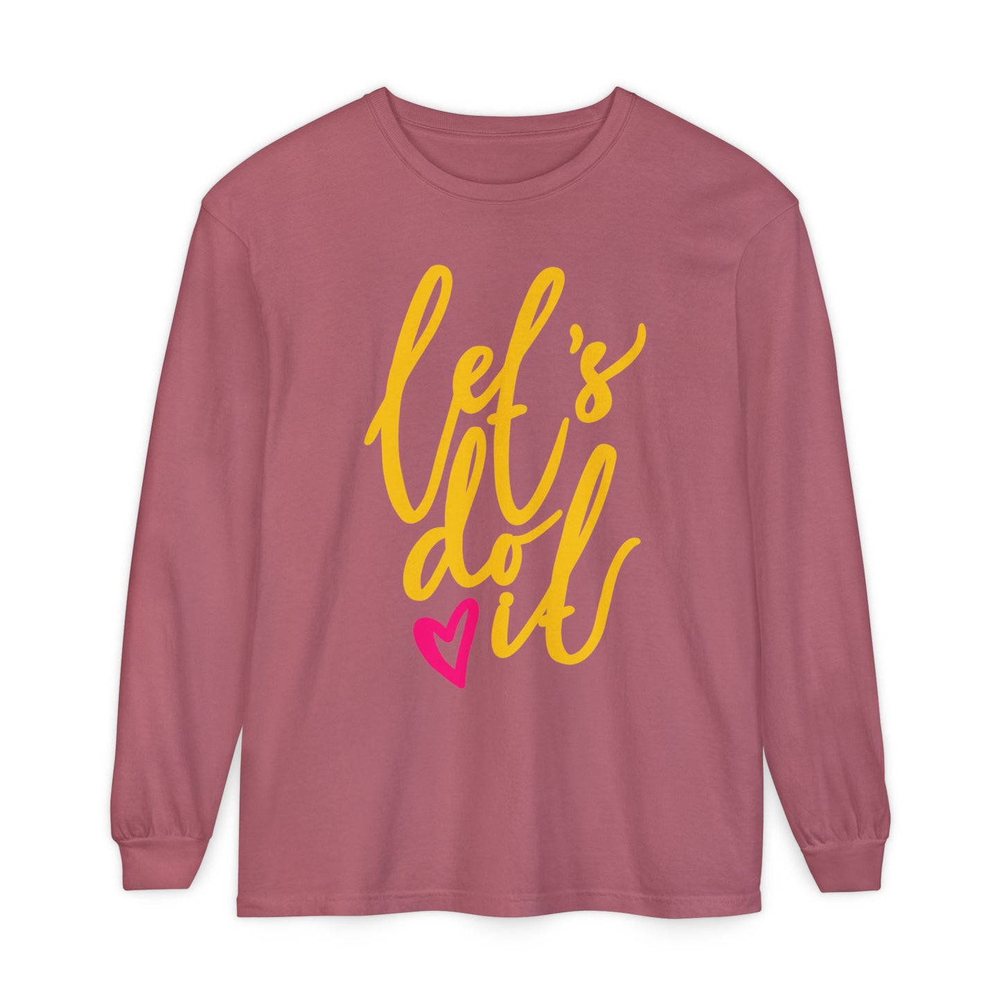 💖 Let’s Do It - Heartfelt Momentum Long Sleeve Tee