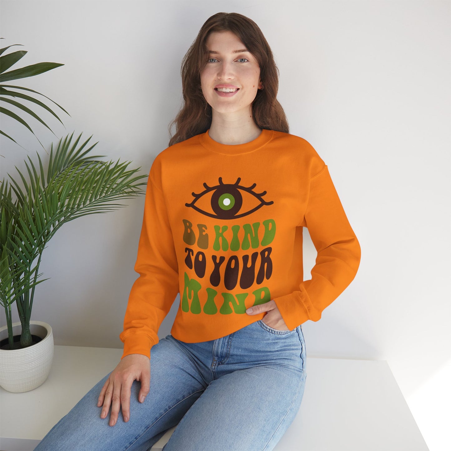 👁️Inner Vision - Kind Mind Crewneck Sweatshirt