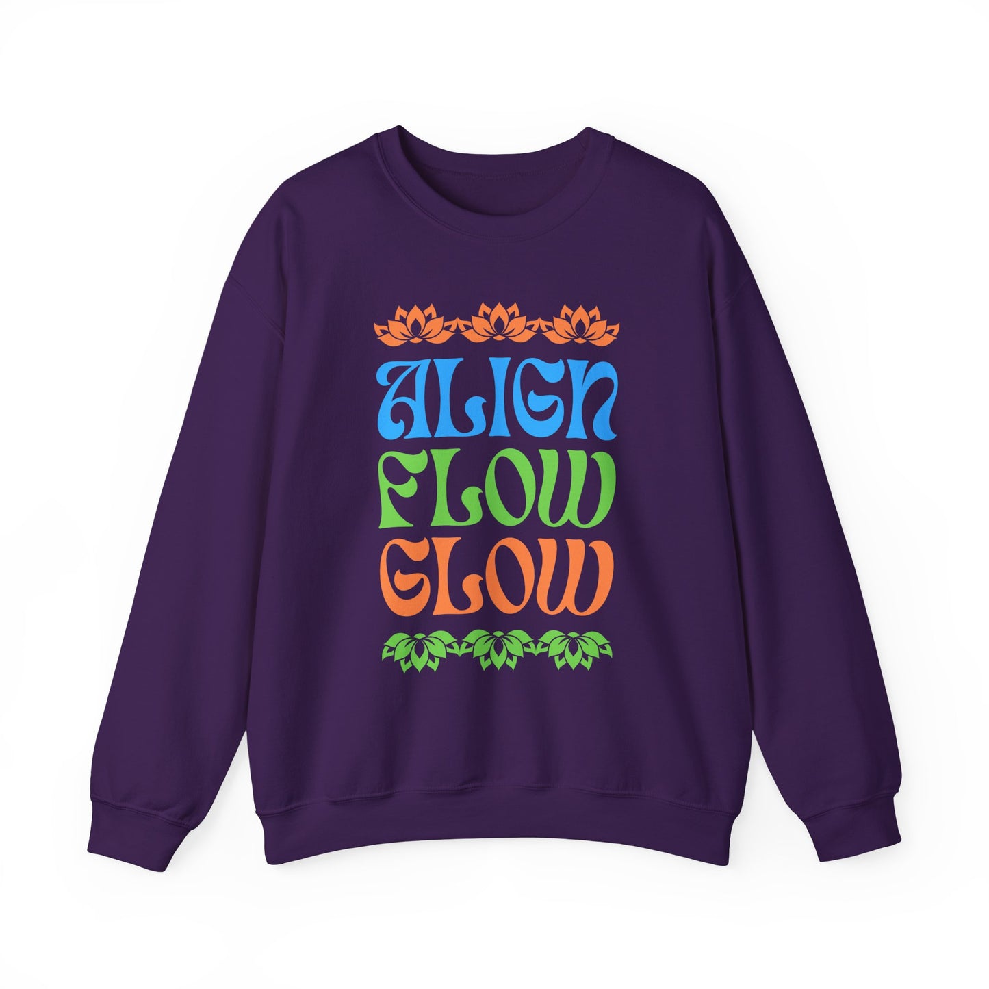 💫Align • Flow • Glow - Lotus Harmony Crewneck Sweatshirt