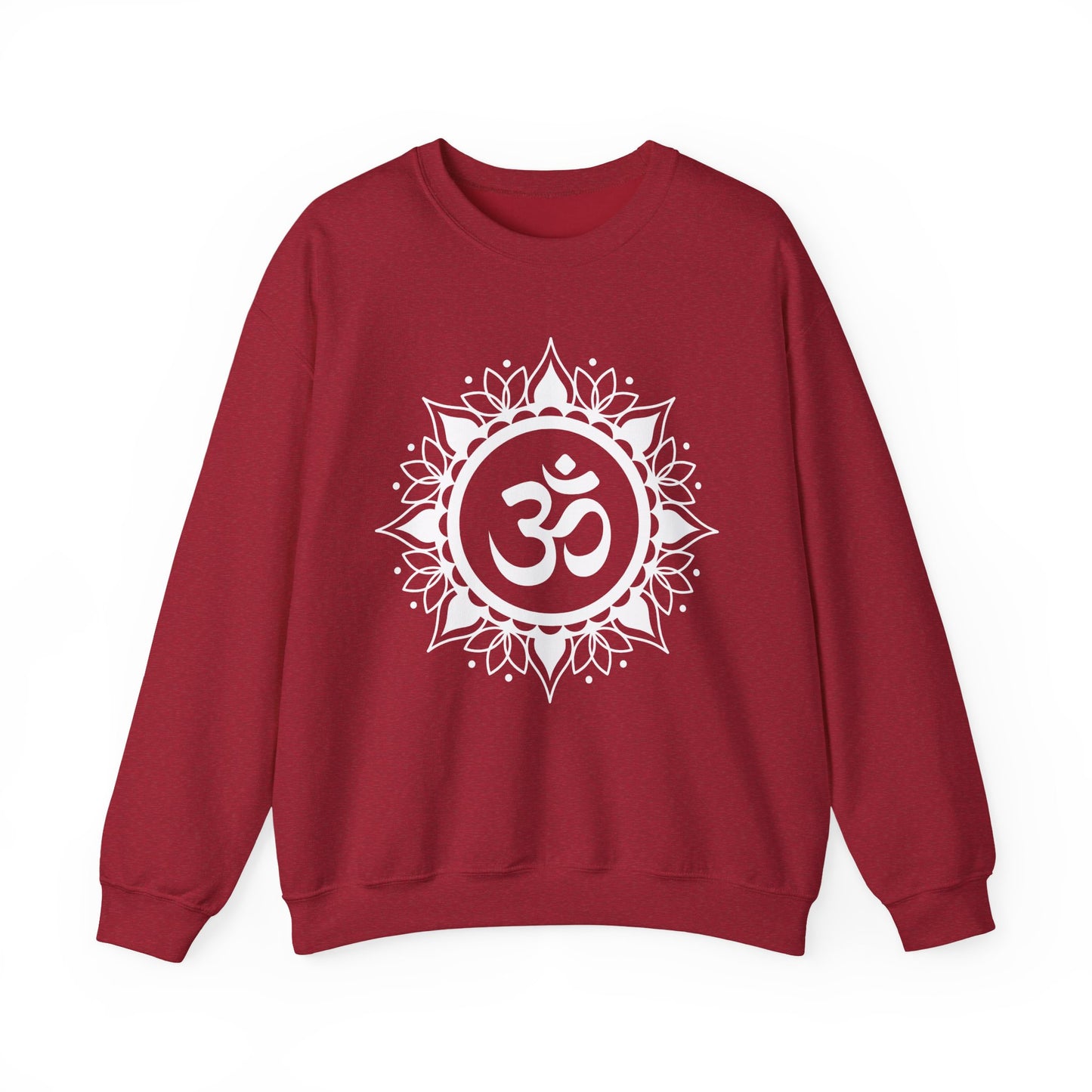 🕉️Sacred Calm - Mandala & Om Crewneck Sweatshirt for Inner Peace