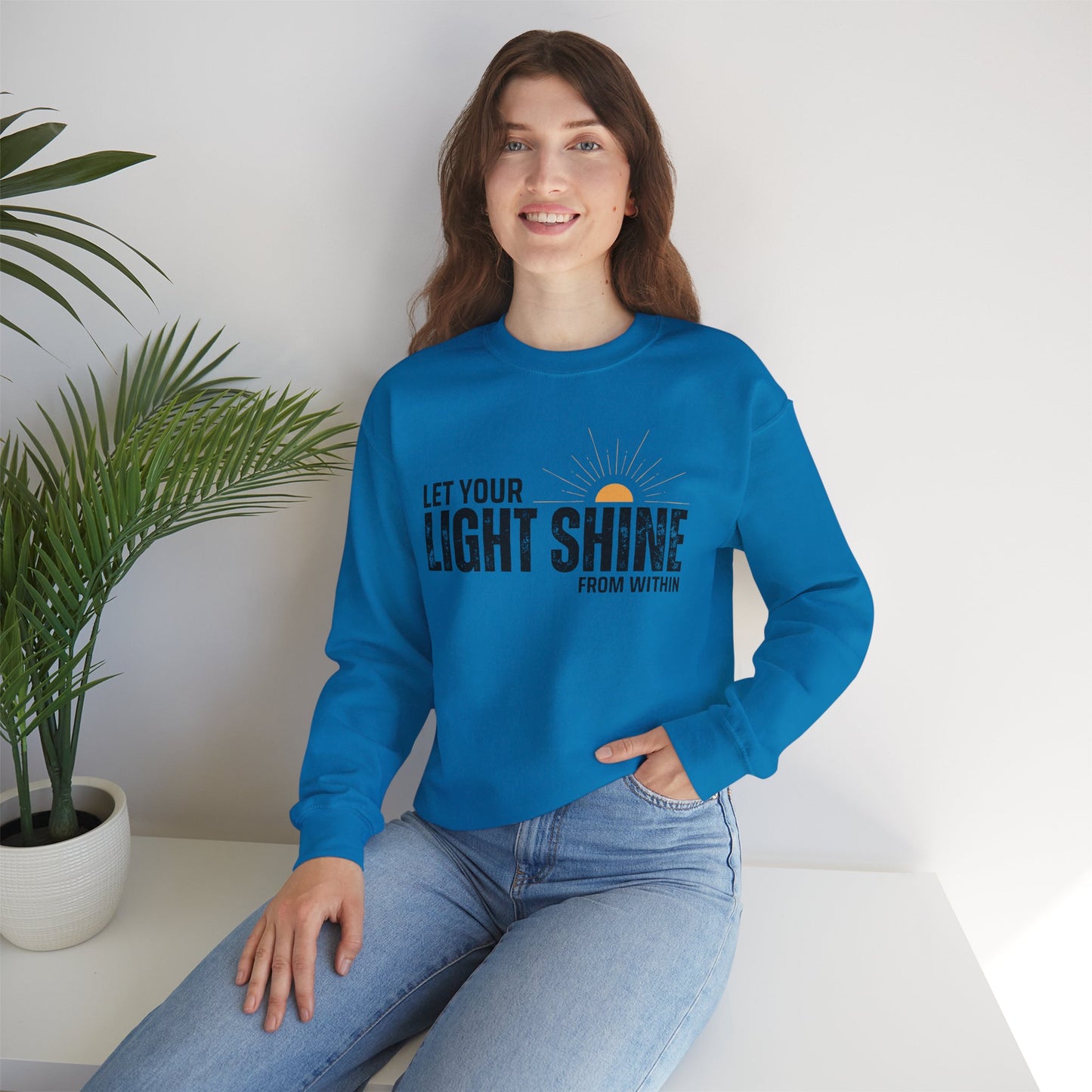 🌞Let Your Light Shine From Within - Radiance Crewneck Sweatshirt