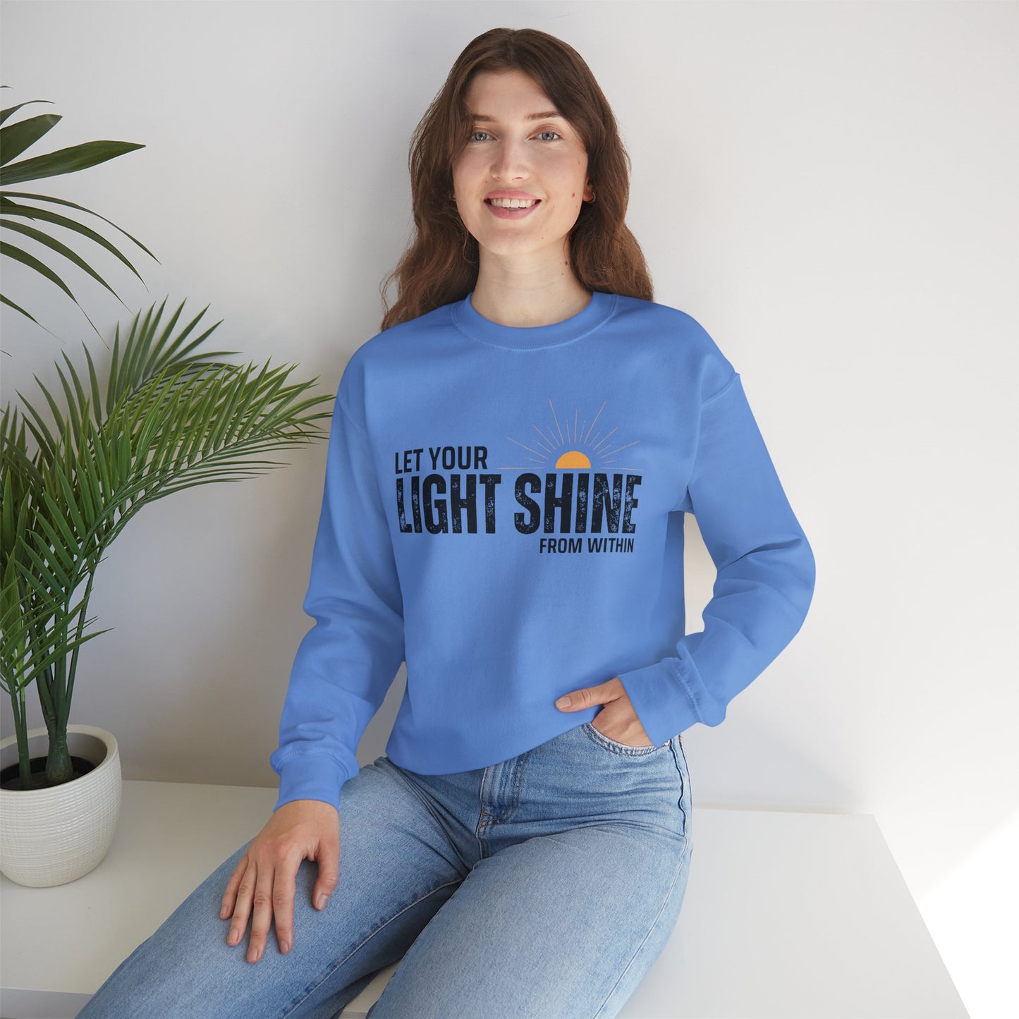🌞Let Your Light Shine From Within - Radiance Crewneck Sweatshirt