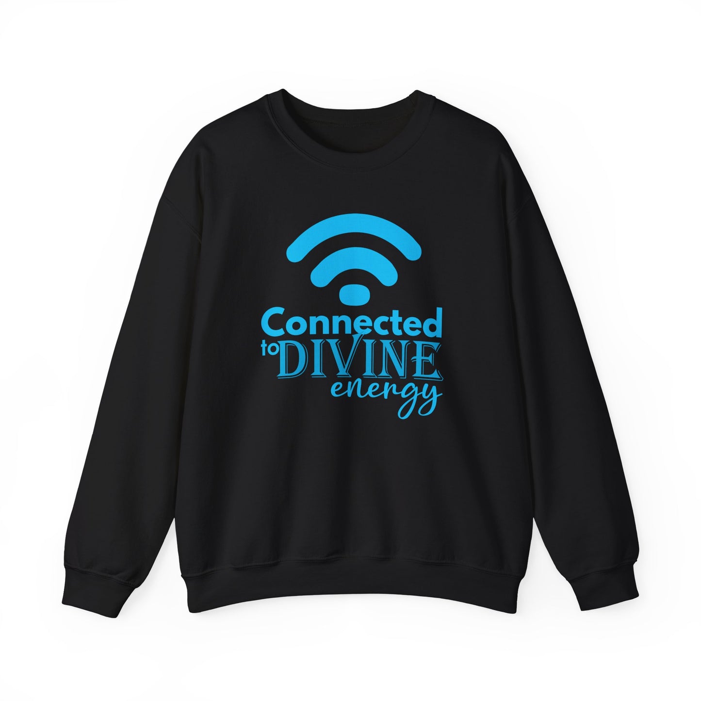 📶Divine Signal - Stay Spiritually Connected Crewneck Sweatshirt