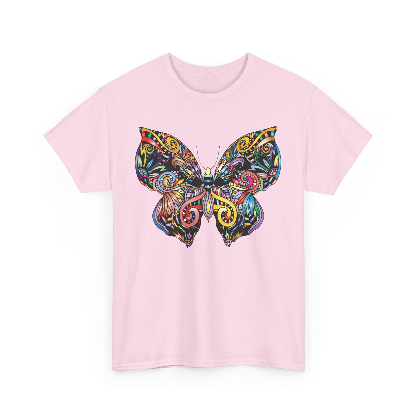 🦋Rebirth in Color Heavy Cotton Tee - Emerge, Evolve, Expand
