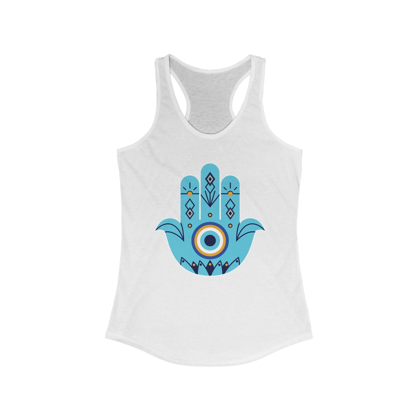 Protected in Style: "Fatima’s Hand" - Women's Racerback Tank