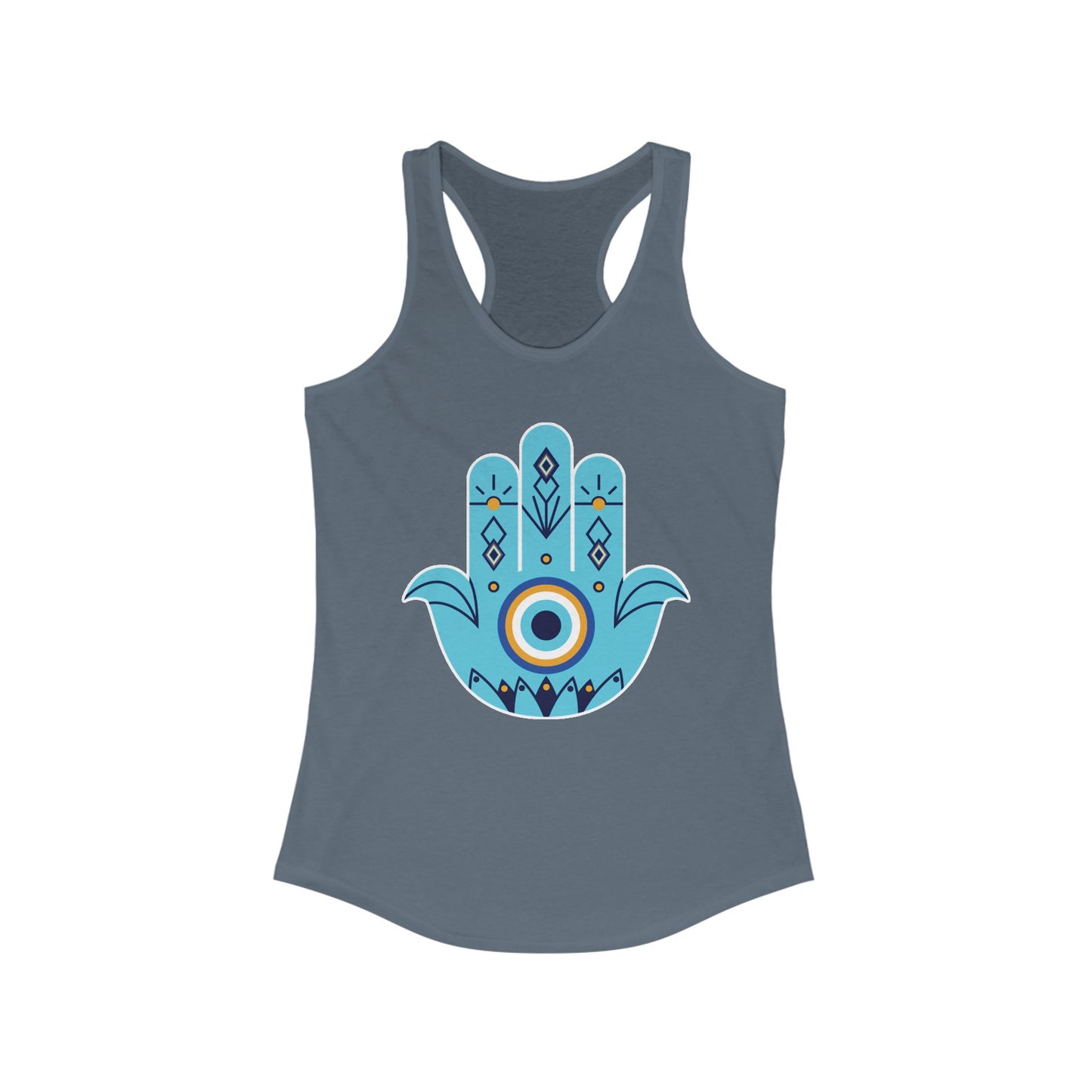 Protected in Style: "Fatima’s Hand" - Women's Racerback Tank