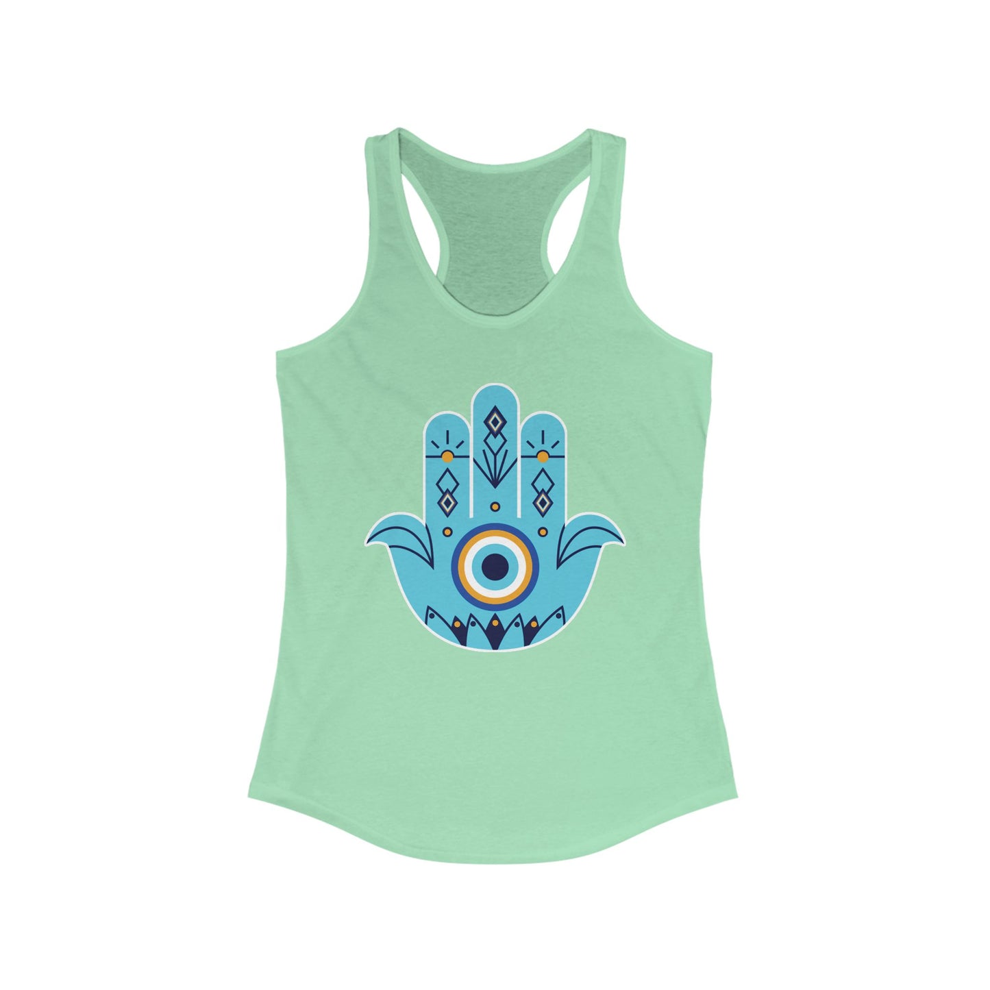 Protected in Style: "Fatima’s Hand" - Women's Racerback Tank