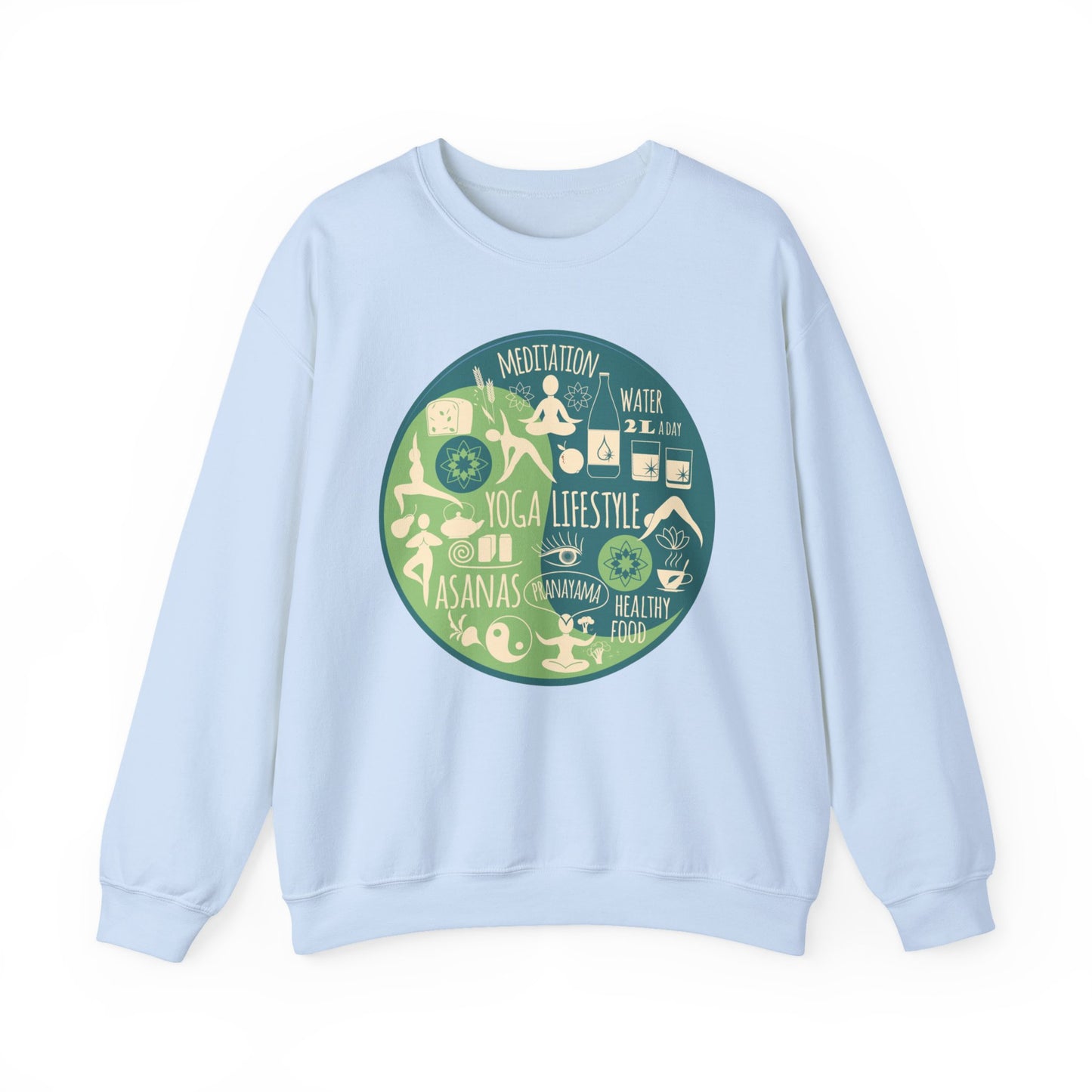 🌀Align Within - Live the Yoga Way Crewneck Sweatshirt