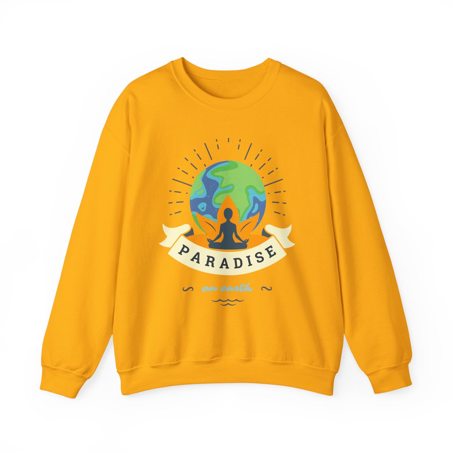 🌏Paradise on Earth - "Find Your Stillness, Find Your Heaven" Crewneck Sweatshirt