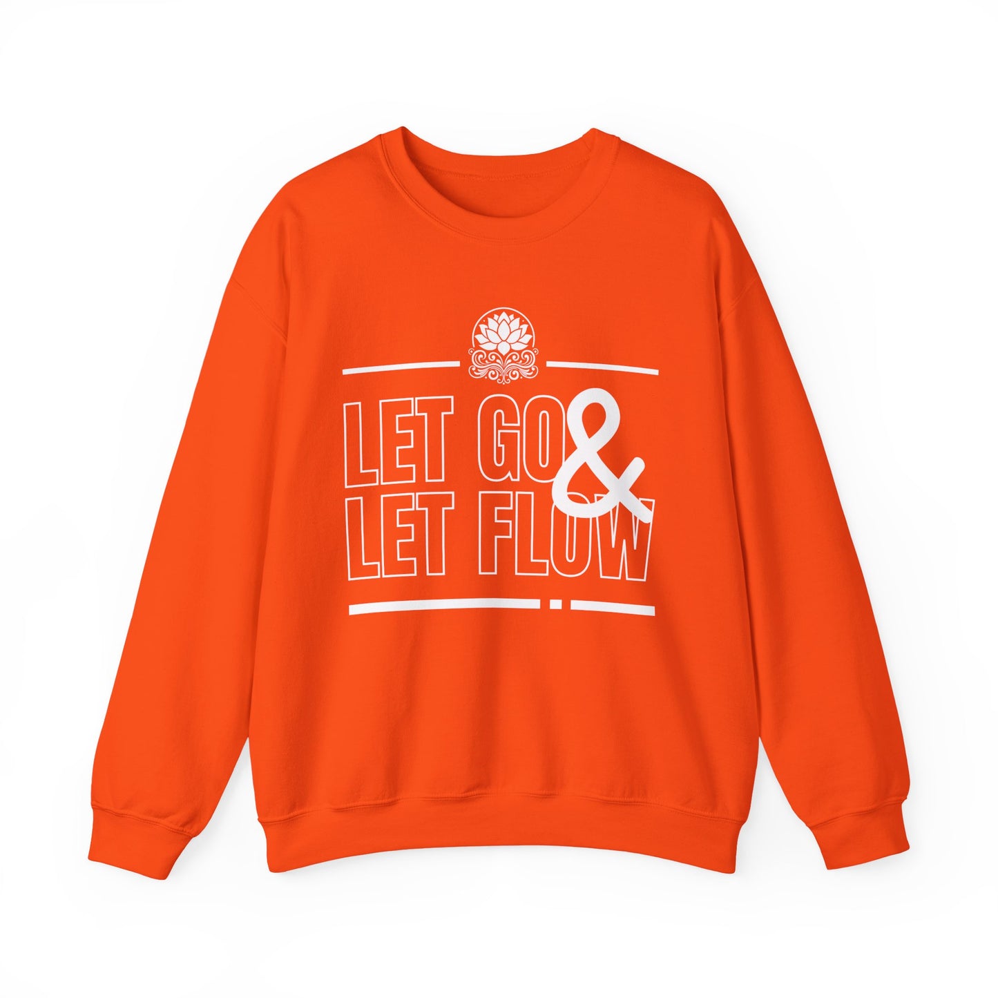 🌙Let Go & Let Flow - Calm Vibes Crewneck Sweatshirt
