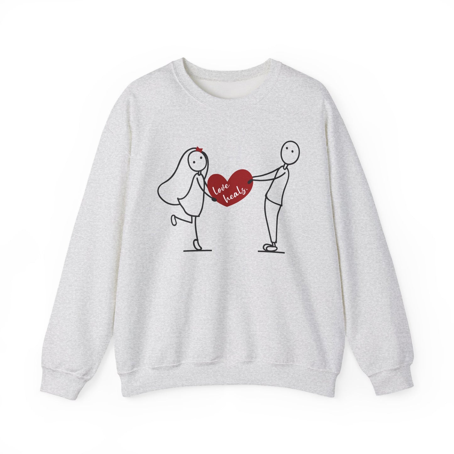 💖Love Heals Sweatshirt - Where Warmth Meets Heart