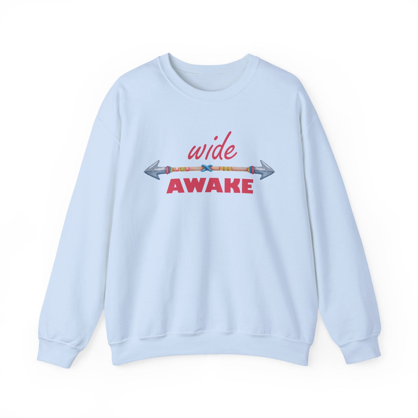👁️🗨️Wide Awake - Aligned, Aware, Alive - Crewneck Sweatshirt