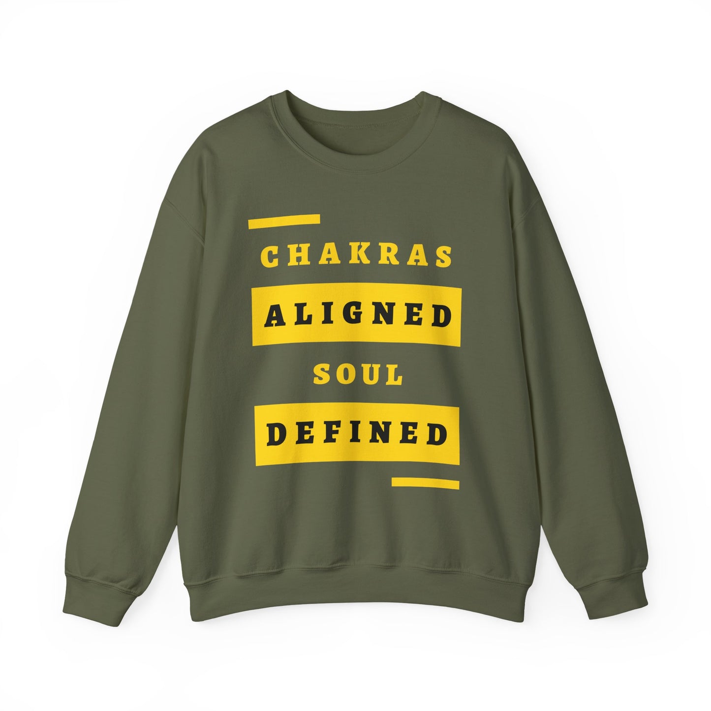 Chakras Aligned, Soul Defined π§ββοΈβ¨ Crewneck Sweatshirt