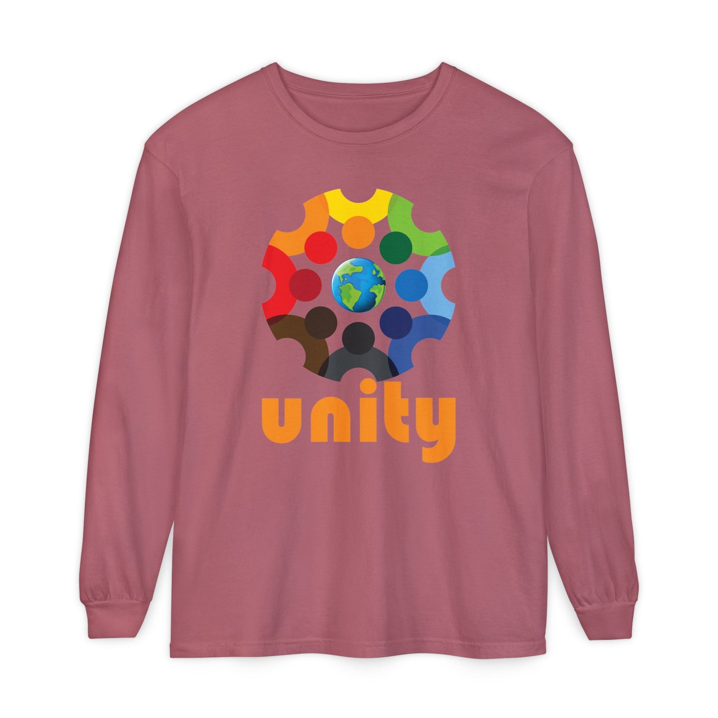 🌍UNITY - Global Heartbeat Long Sleeve Tee
