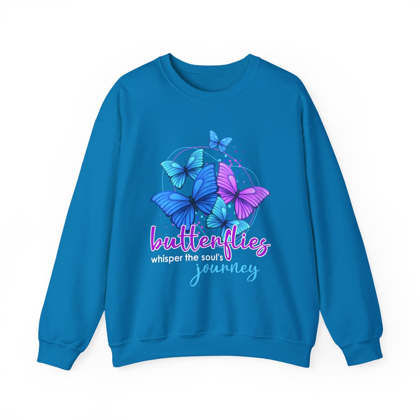 🦋Butterfly Whispers - The Soul’s Journey Crewneck Sweatshirt