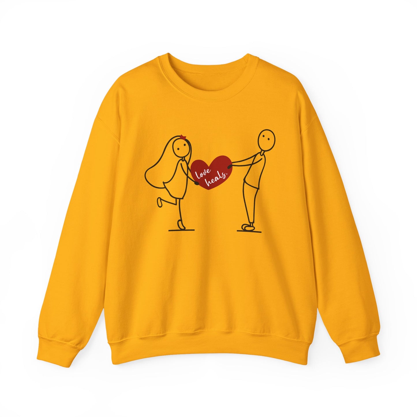 💖Love Heals Sweatshirt - Where Warmth Meets Heart