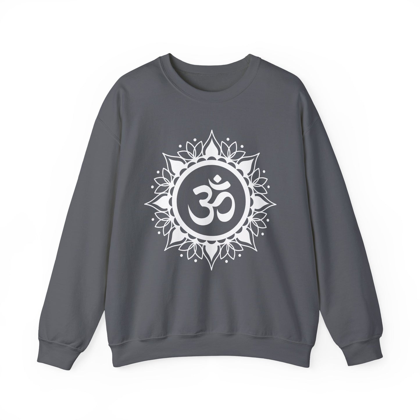 🕉️Sacred Calm - Mandala & Om Crewneck Sweatshirt for Inner Peace