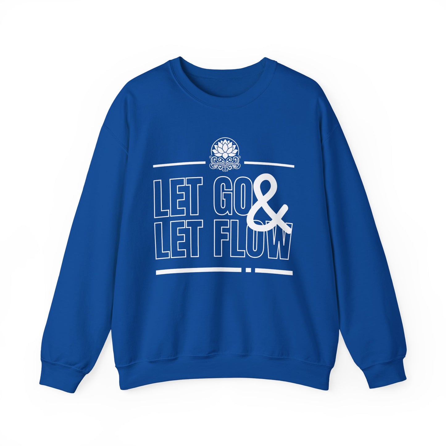 🌙Let Go & Let Flow - Calm Vibes Crewneck Sweatshirt