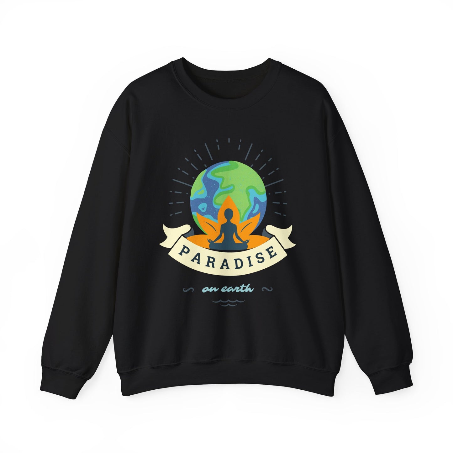 🌏Paradise on Earth - "Find Your Stillness, Find Your Heaven" Crewneck Sweatshirt