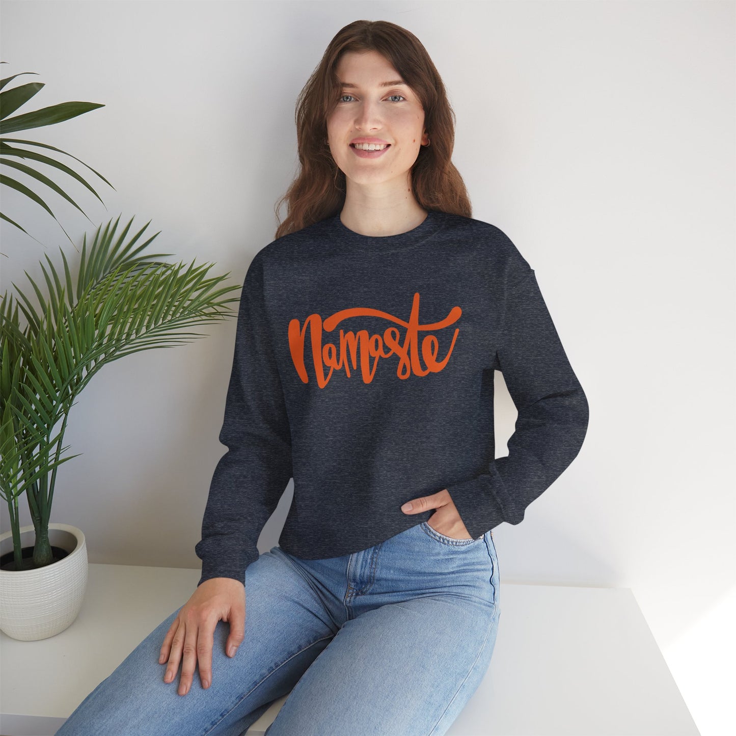🕉️Namaste - The Light in Me Honors the Light in You Crewneck Sweatshirt