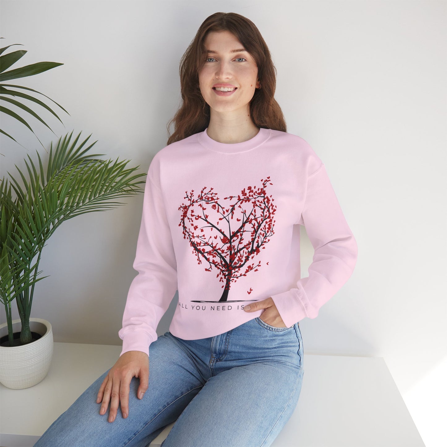 🌳❤️All You Need is Love Crewneck Sweatshirt