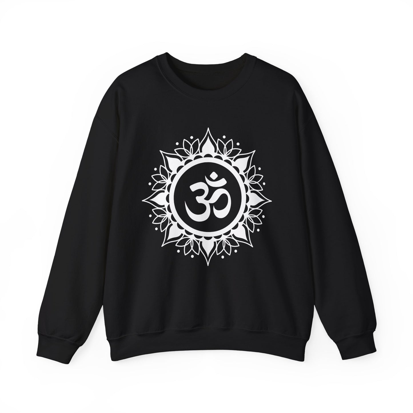 🕉️Sacred Calm - Mandala & Om Crewneck Sweatshirt for Inner Peace