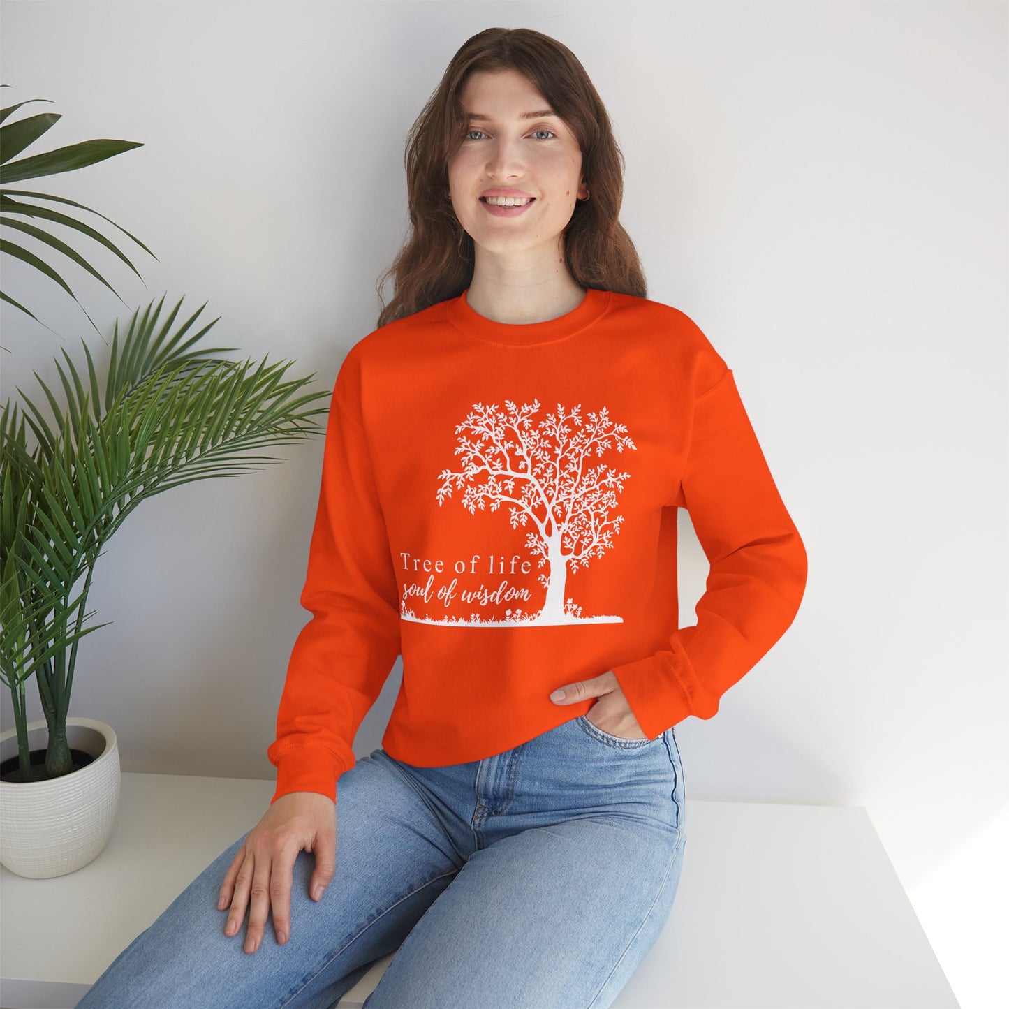 🌳Tree of Life 🌿 - Soul of Wisdom Crewneck Sweatshirt