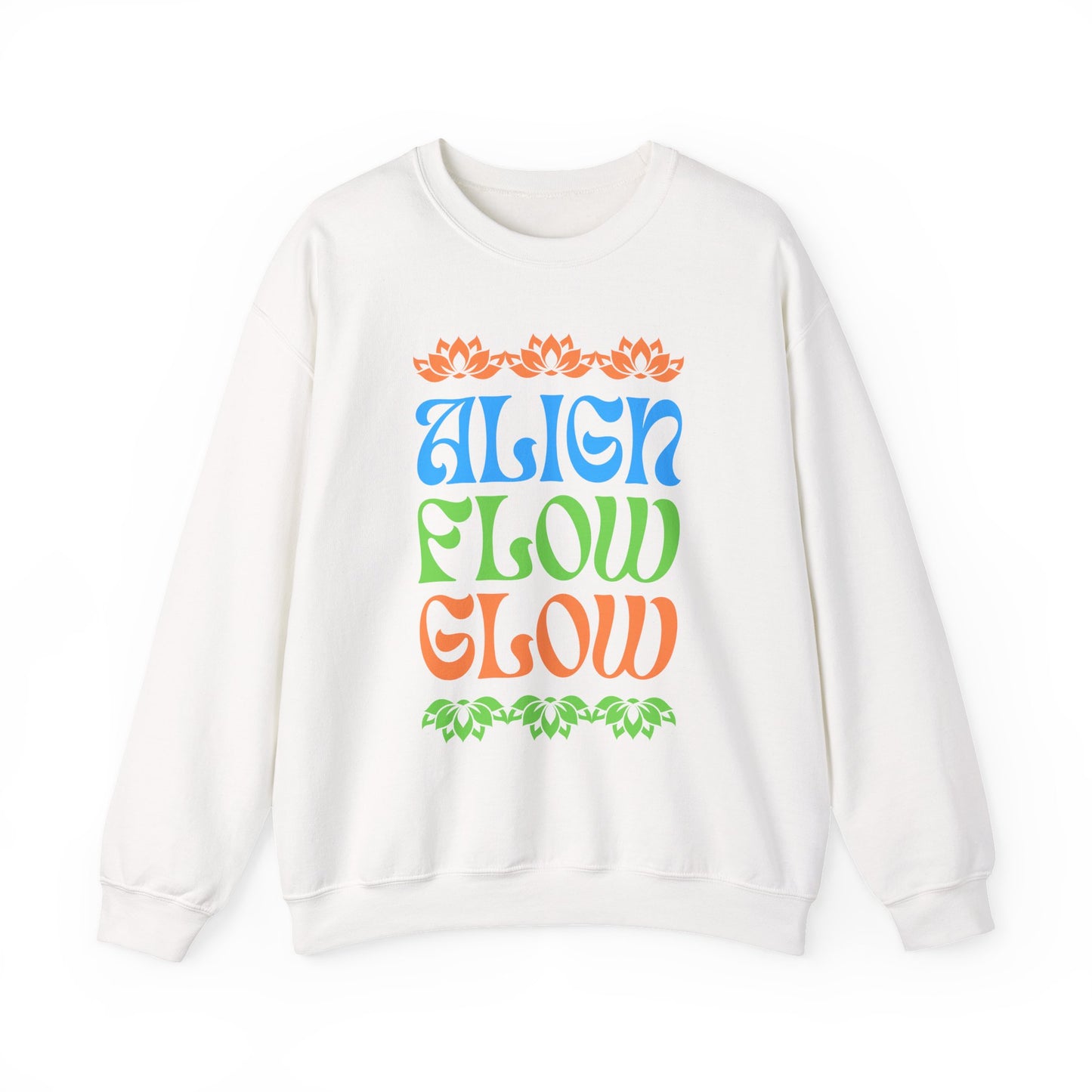 💫Align • Flow • Glow - Lotus Harmony Crewneck Sweatshirt
