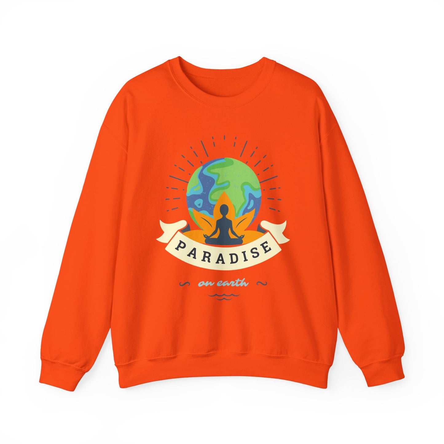 🌏Paradise on Earth - "Find Your Stillness, Find Your Heaven" Crewneck Sweatshirt