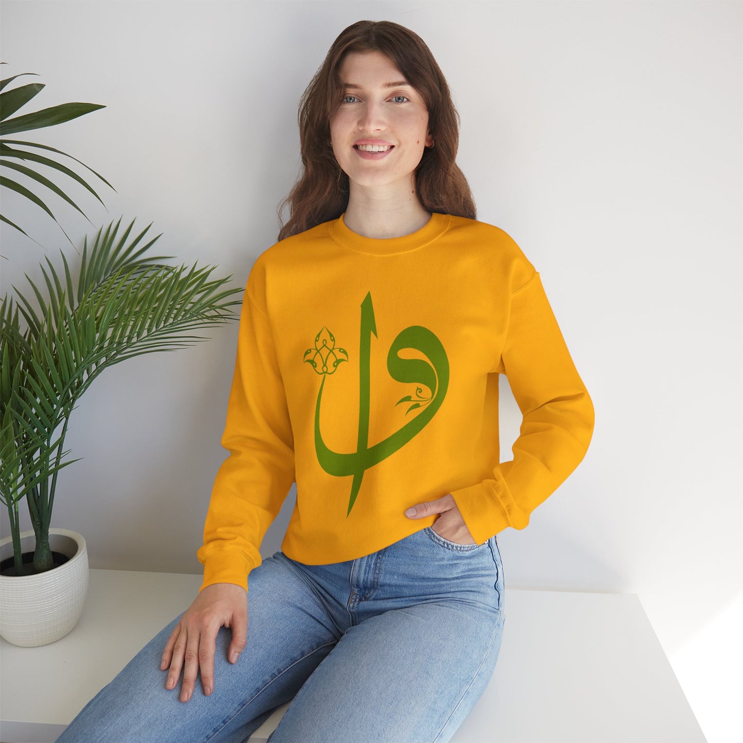 🌙Elif Vav Calligraphy Crewneck Sweatshirt