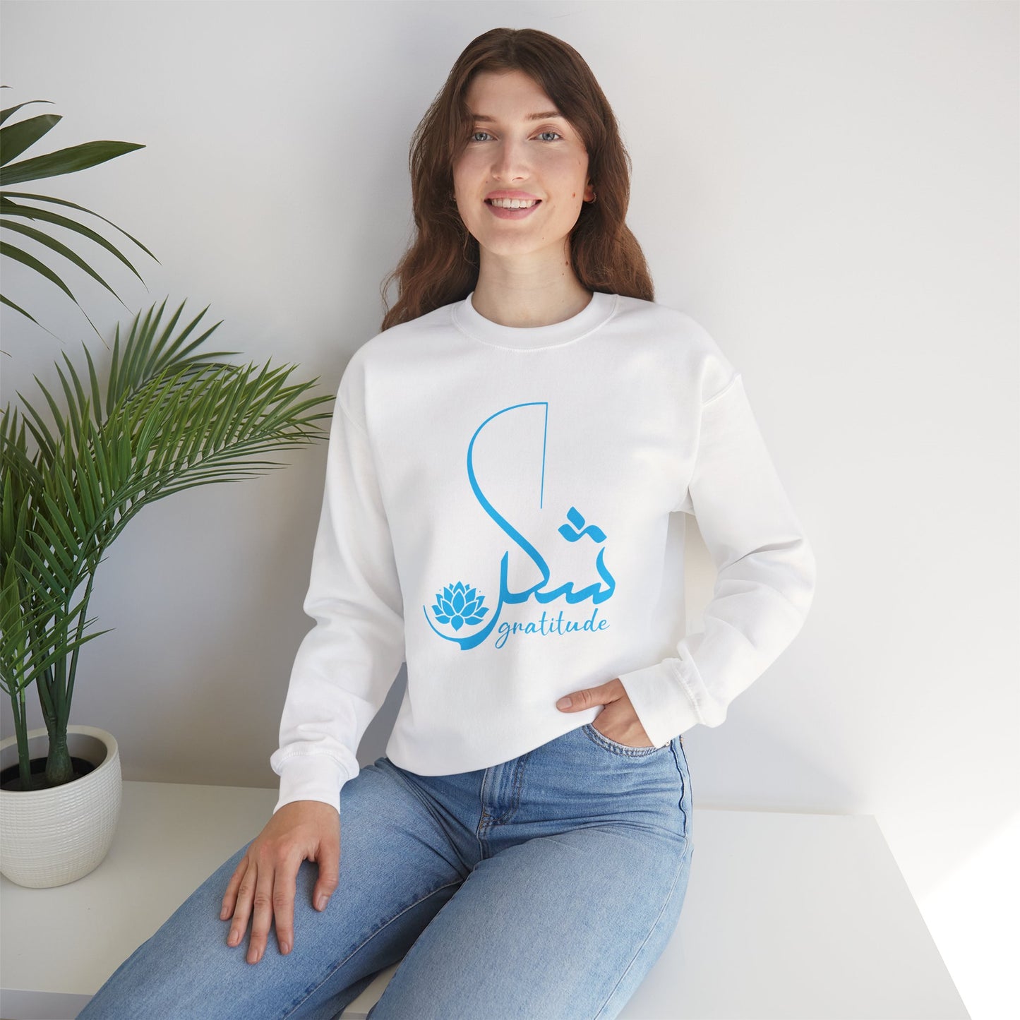 🕊️Gratitude in Grace Crewneck Sweatshirt