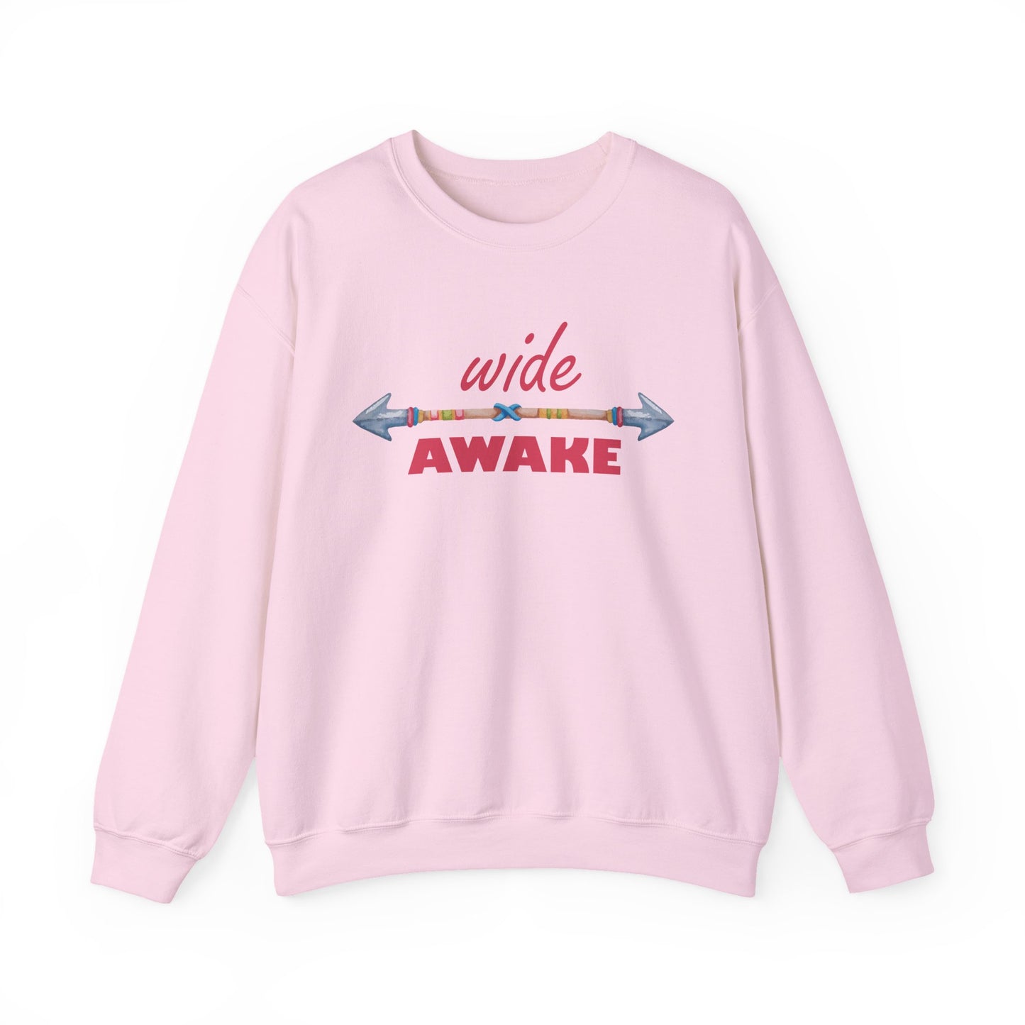 👁️🗨️Wide Awake - Aligned, Aware, Alive - Crewneck Sweatshirt