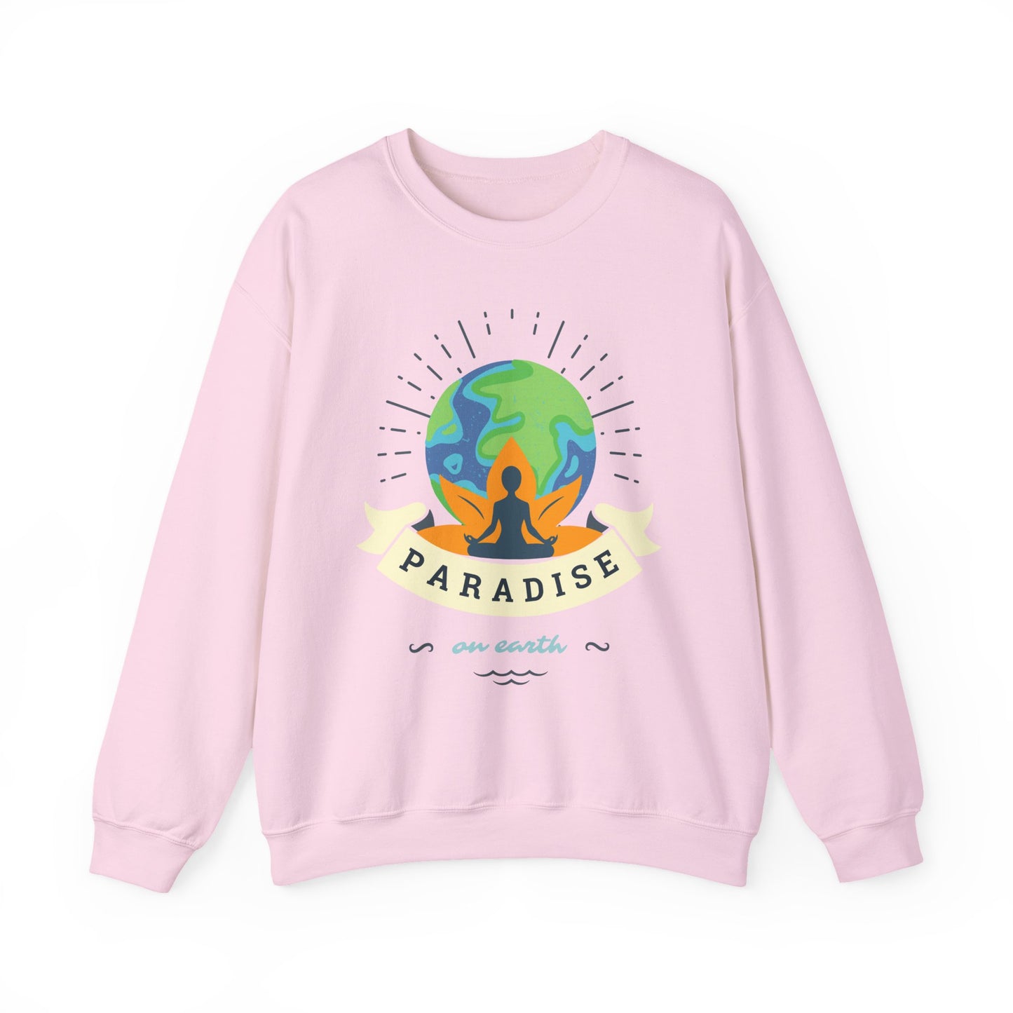 🌏Paradise on Earth - "Find Your Stillness, Find Your Heaven" Crewneck Sweatshirt