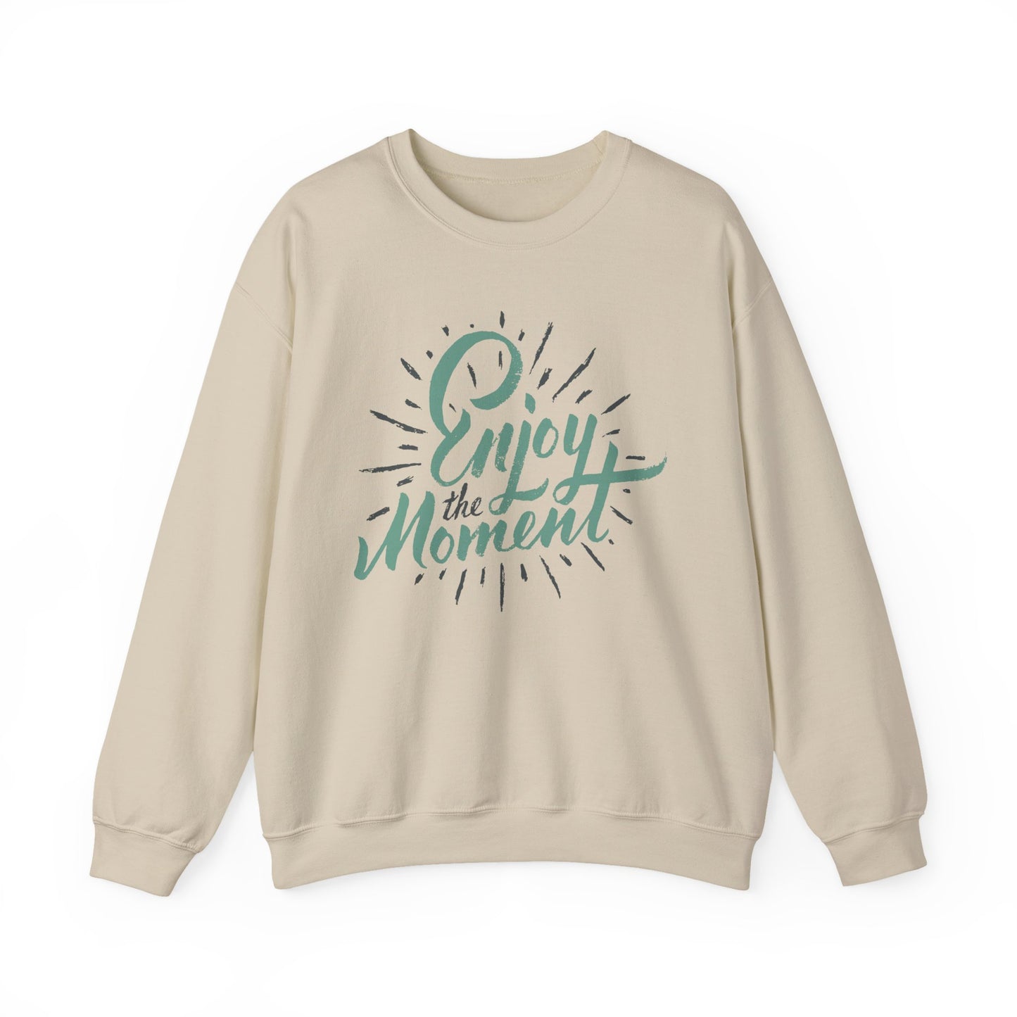 🌼Present & Peaceful - "Enjoy the Moment" Crewneck Sweatshirt